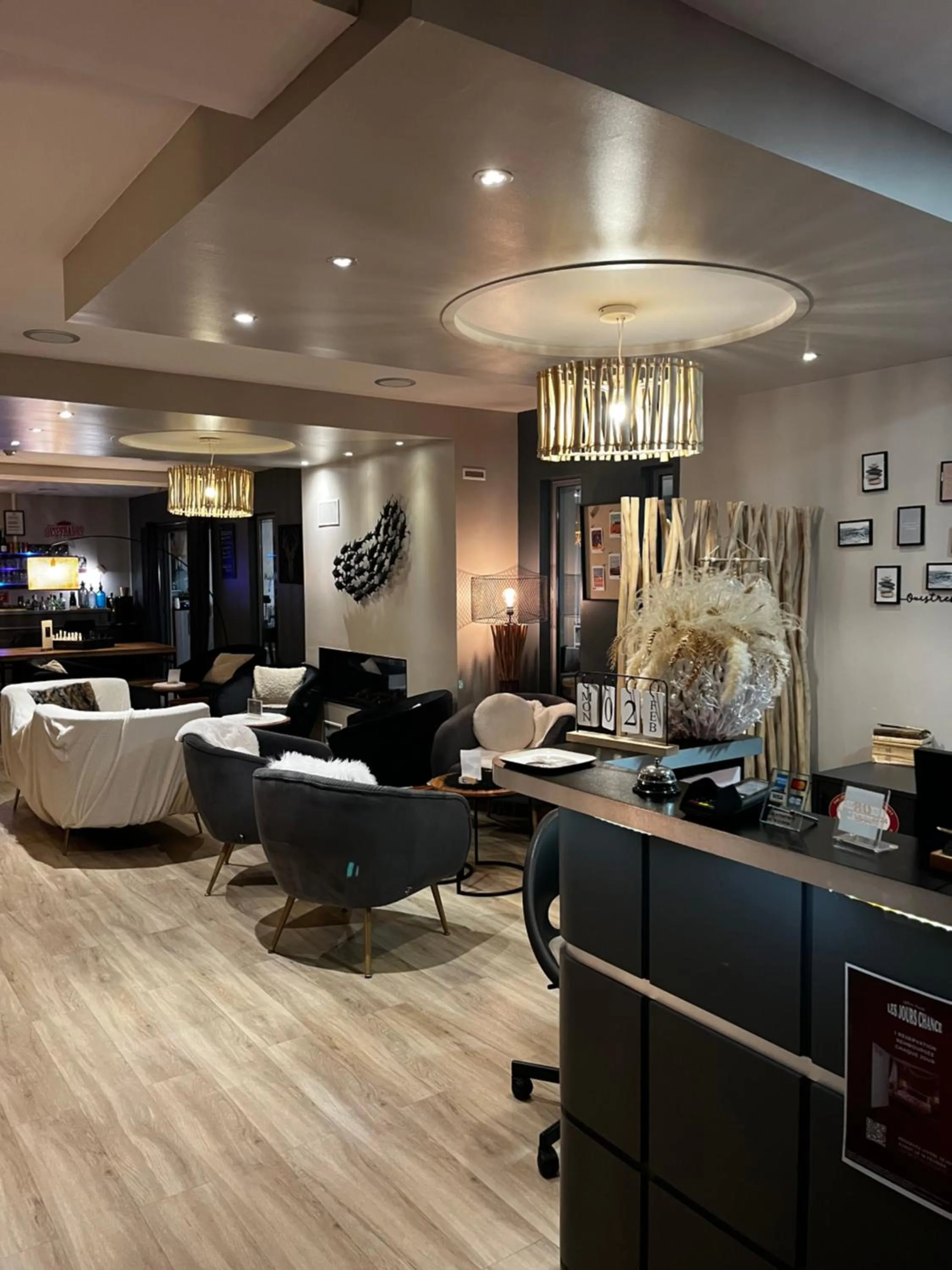 Living room in Hotel Best Western La Mare Ô Poissons