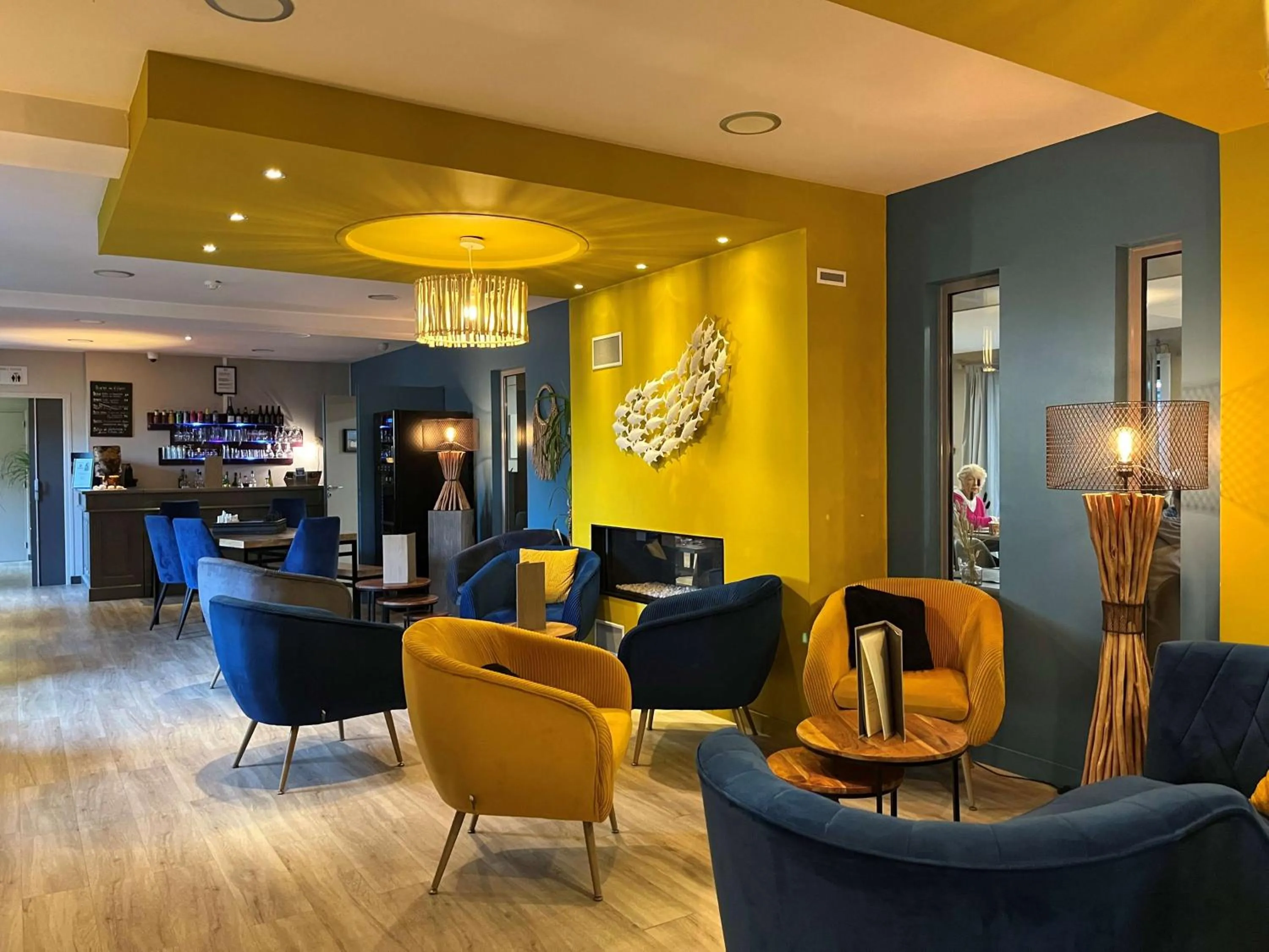 Lobby or reception in Hotel Best Western La Mare Ô Poissons