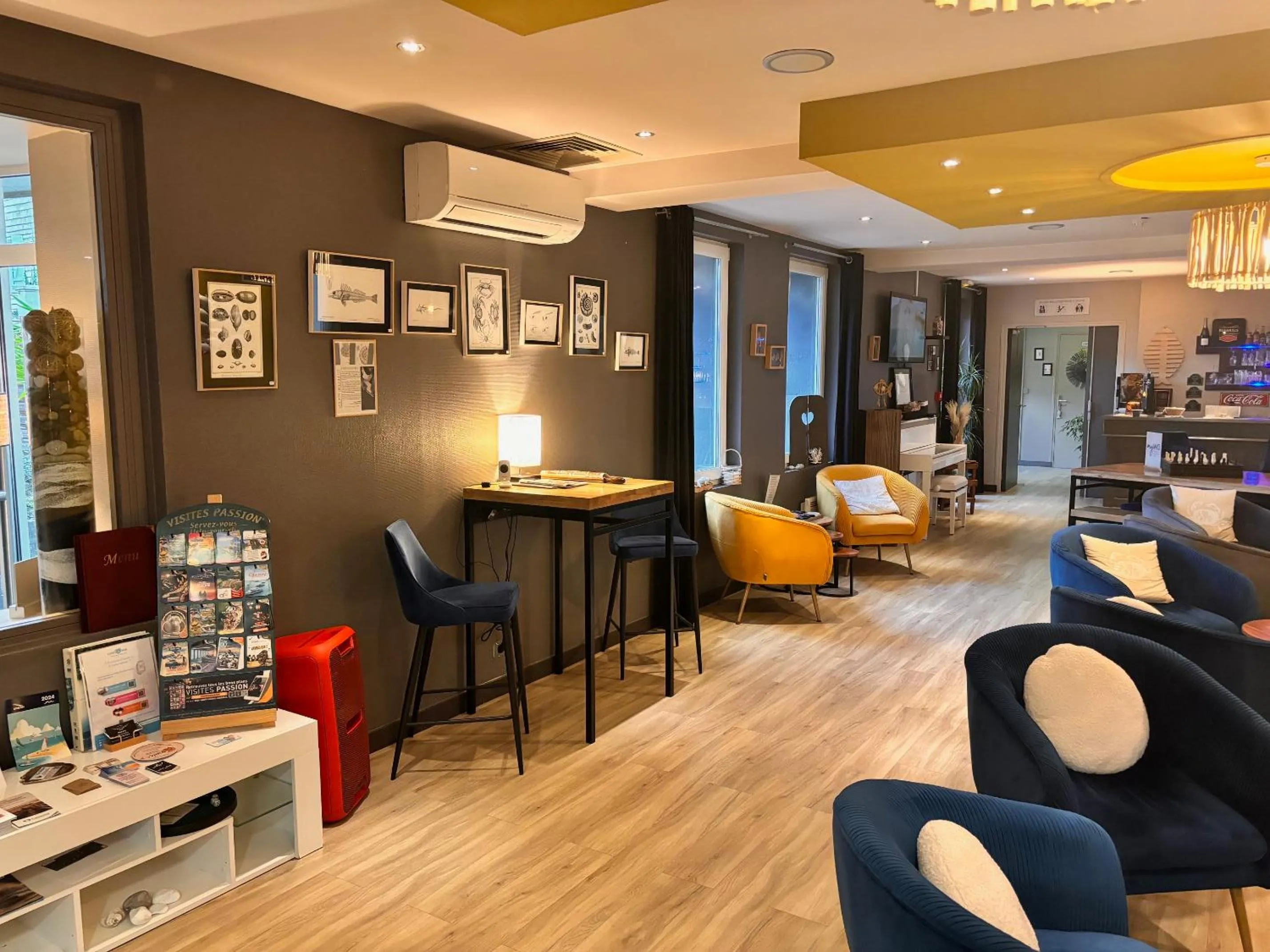 Living room in Hotel Best Western La Mare Ô Poissons