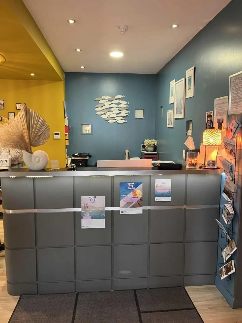 Lobby or reception in Hotel Best Western La Mare Ô Poissons