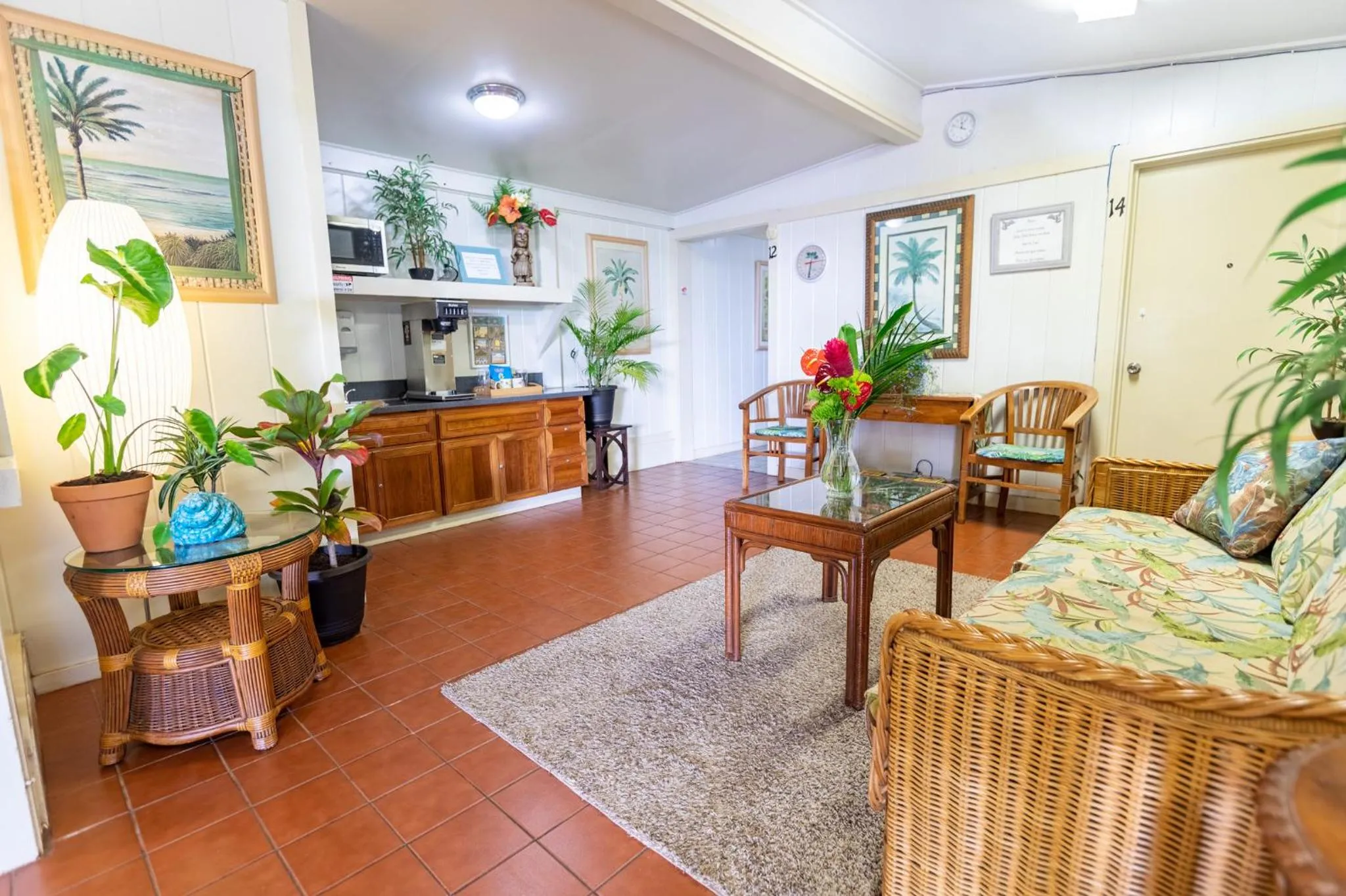 Lobby or reception in Kauai Palms Hotel