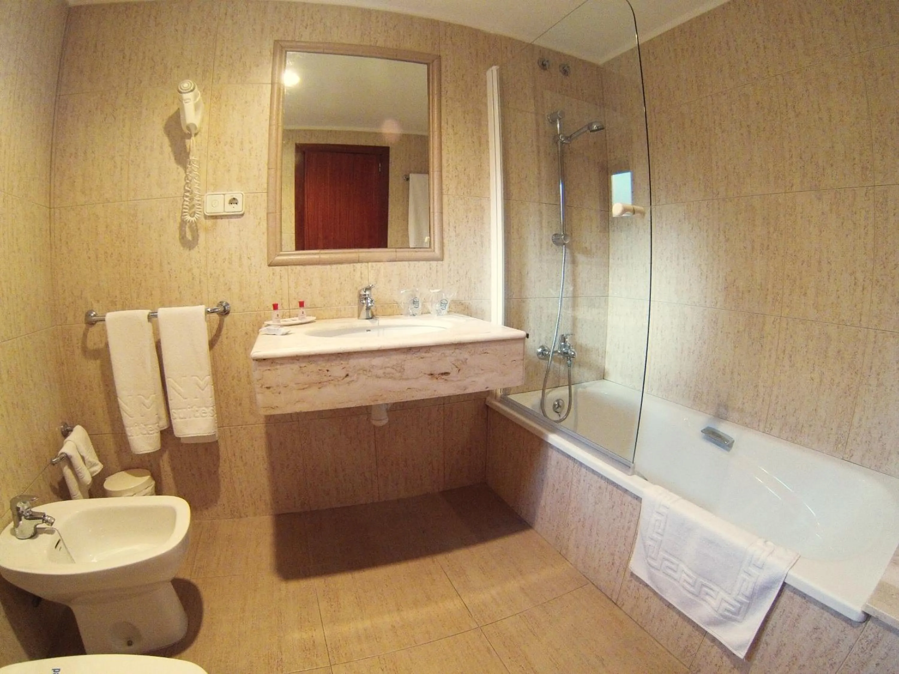 Bathroom in Hotel Avenida Plaza