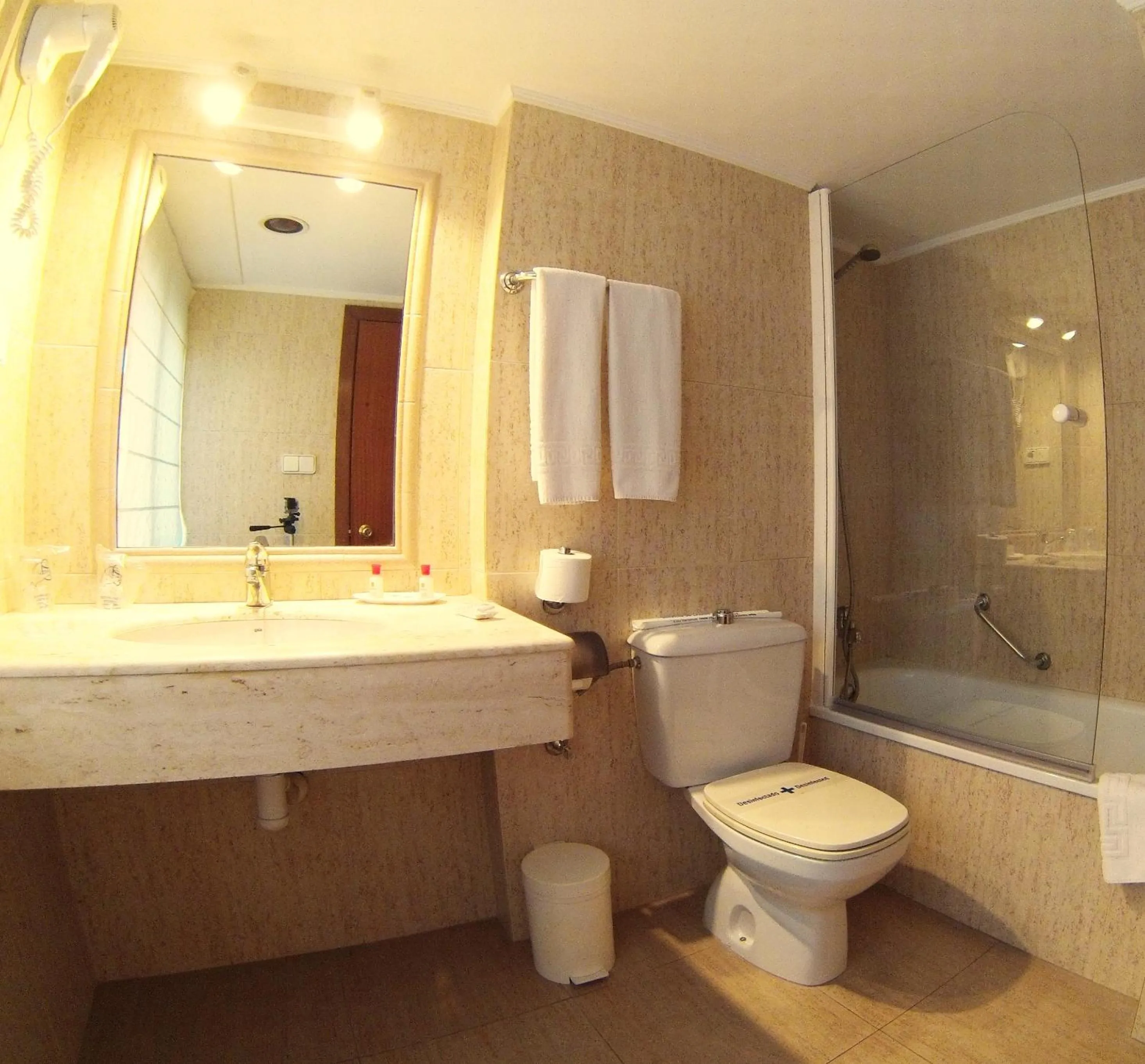 Bathroom in Hotel Avenida Plaza