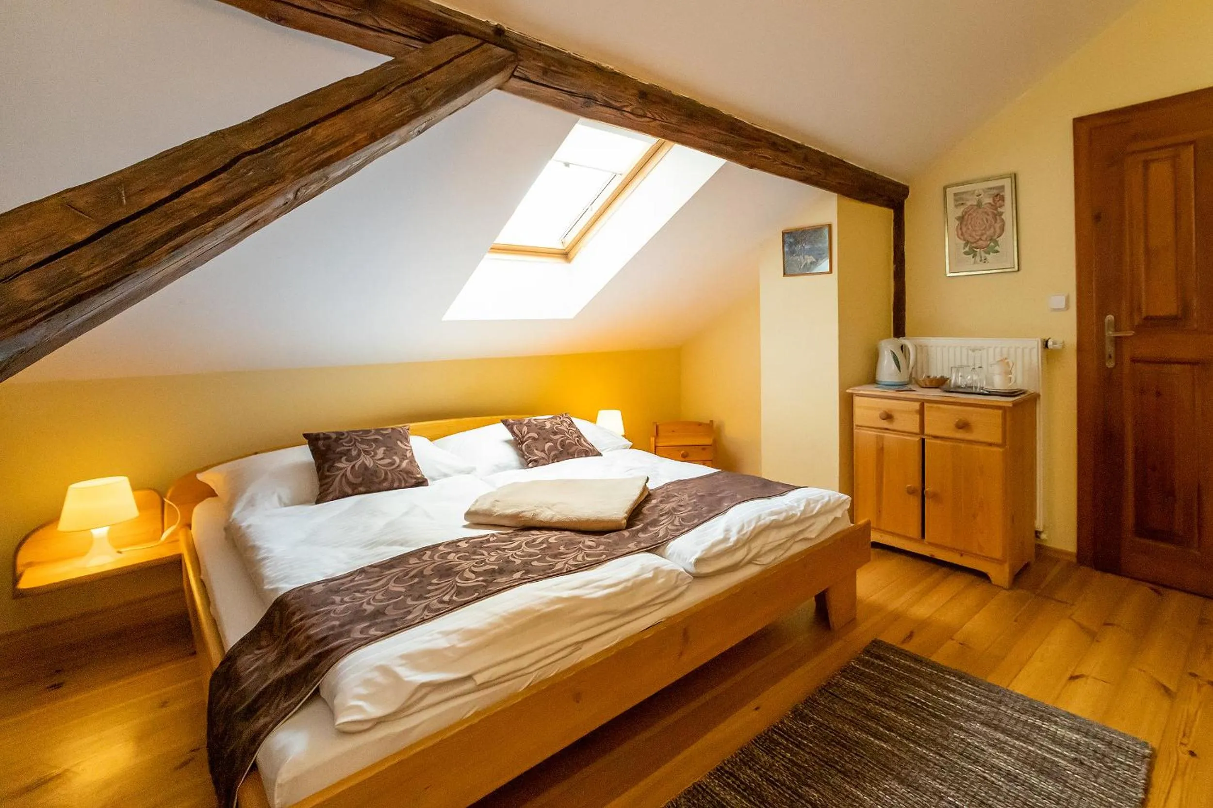 Bed in Penzion Maštal