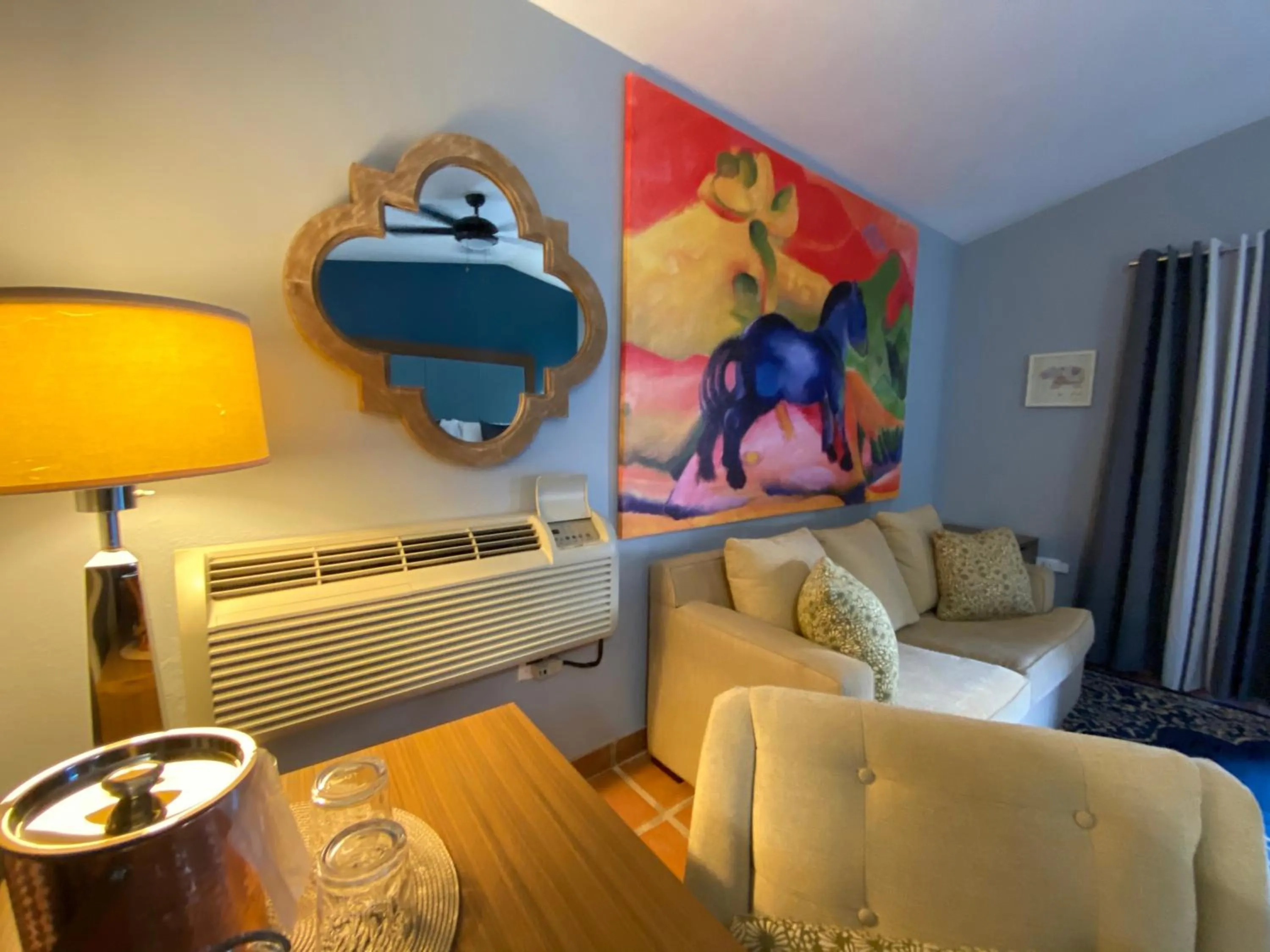 Living room in Blue Horizon Boutique Resort