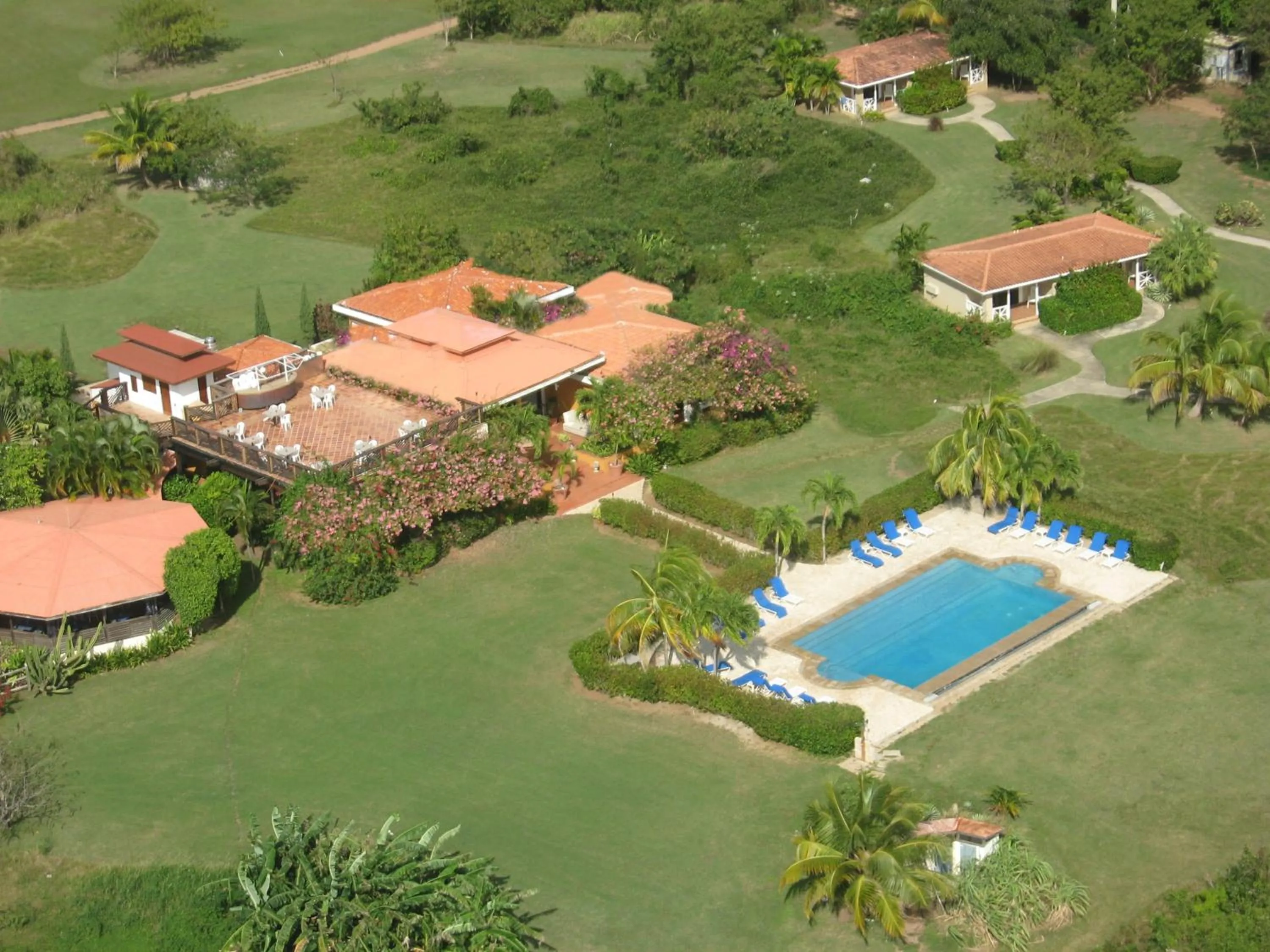 Bird's eye view in Blue Horizon Boutique Resort