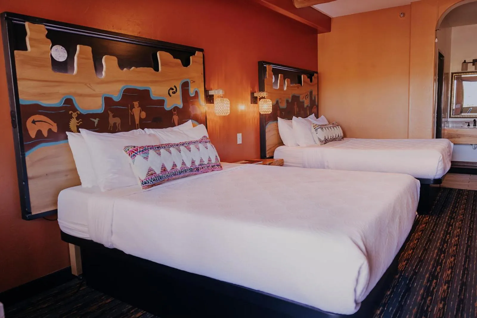 Bed in Southwest Inn at Sedona