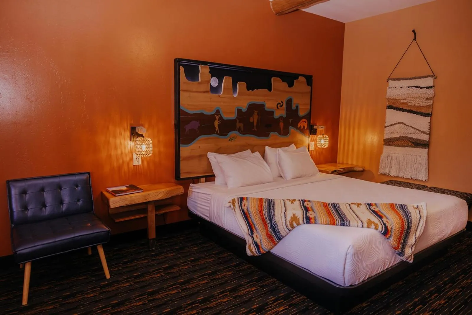 Bed in Southwest Inn at Sedona