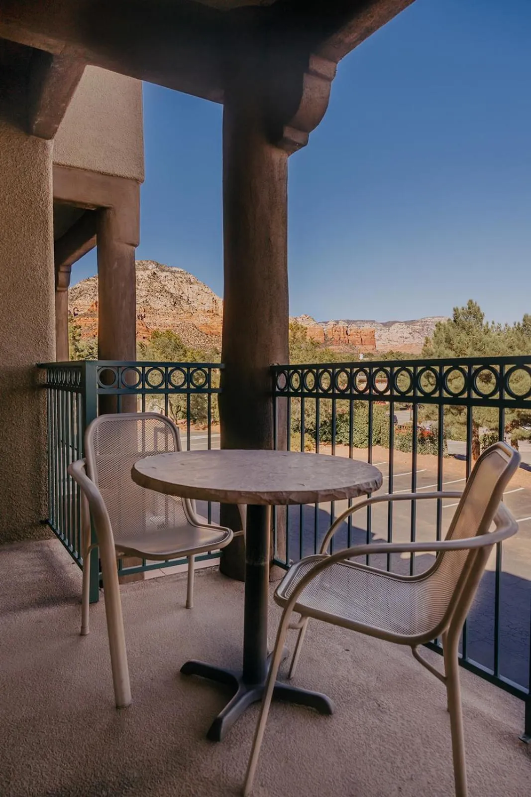 Patio in Southwest Inn at Sedona