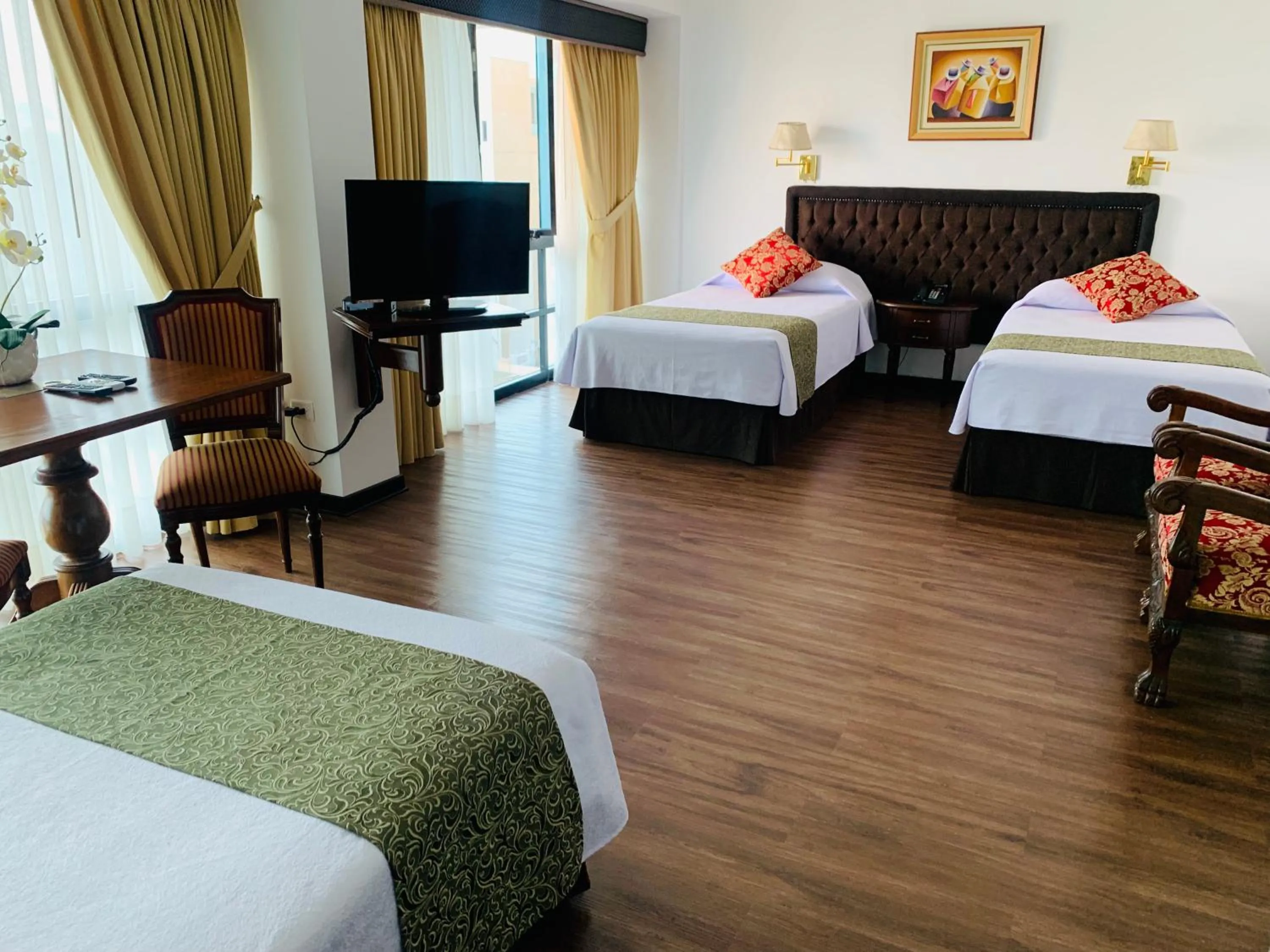 Bed in Hotel Monte Real