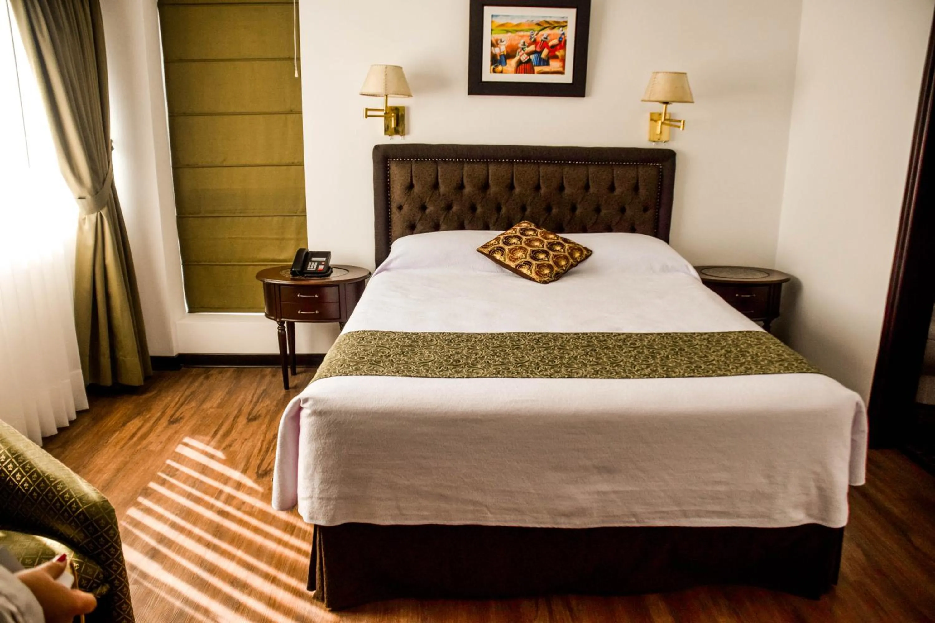 Bed in Hotel Monte Real