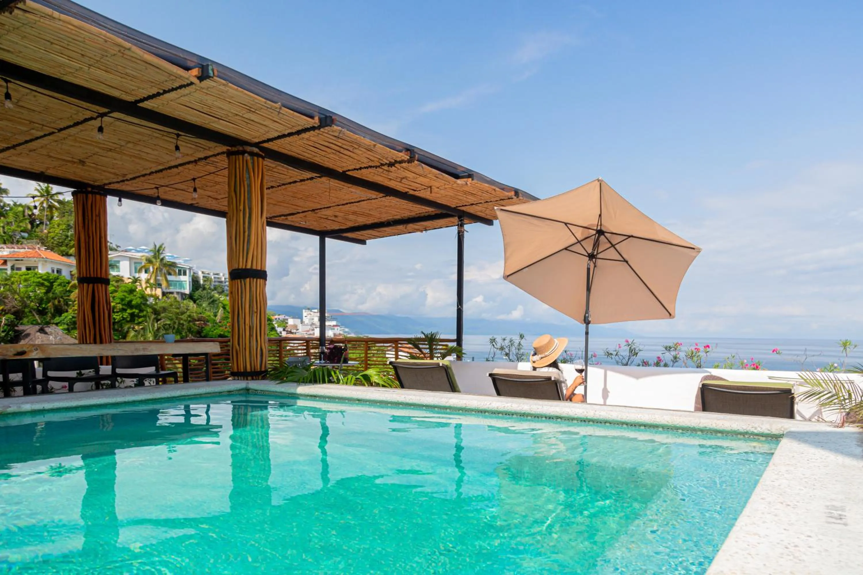 Pool view in Hotel Amaca Puerto Vallarta - Adults Only