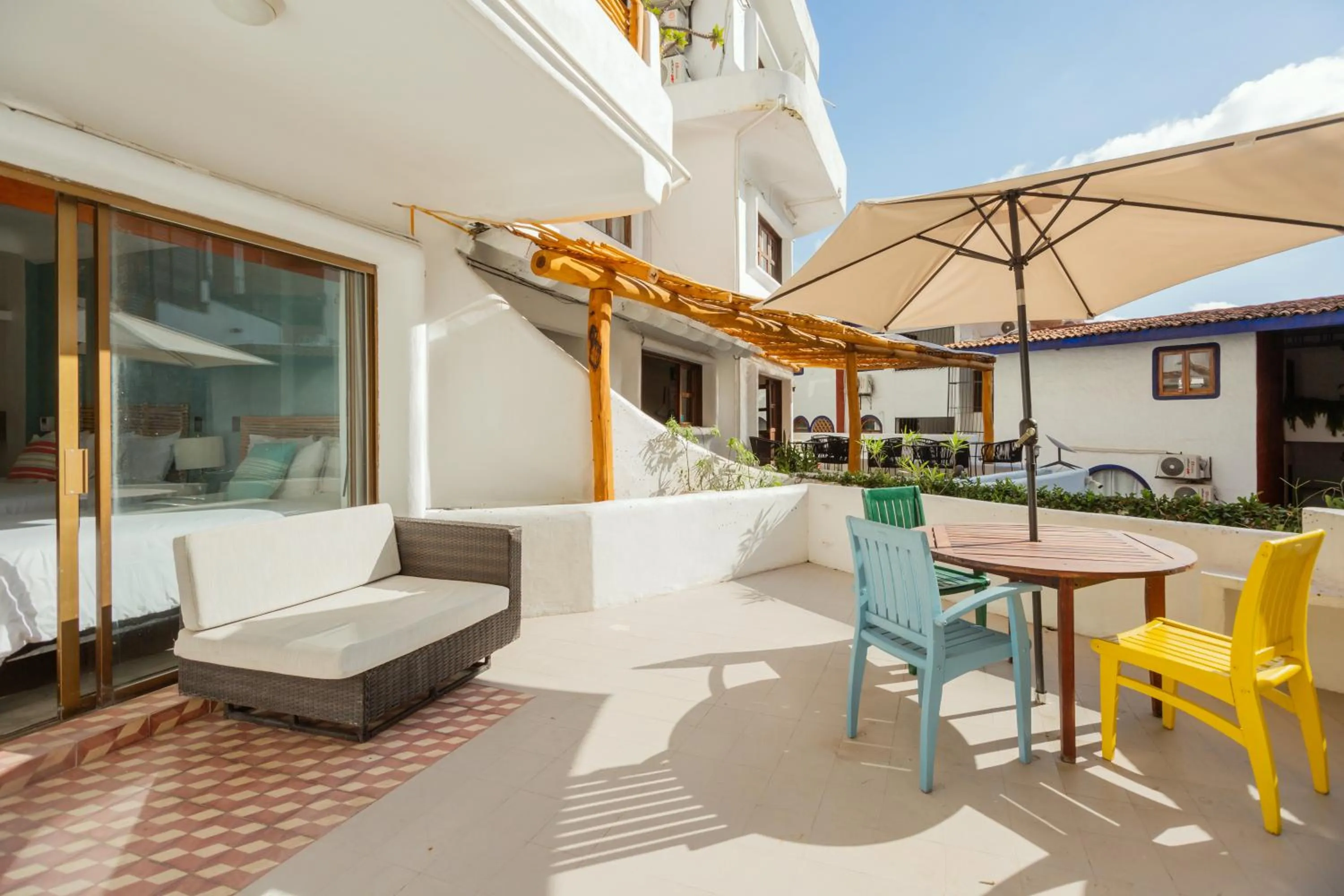 Balcony/Terrace in Hotel Amaca Puerto Vallarta - Adults Only