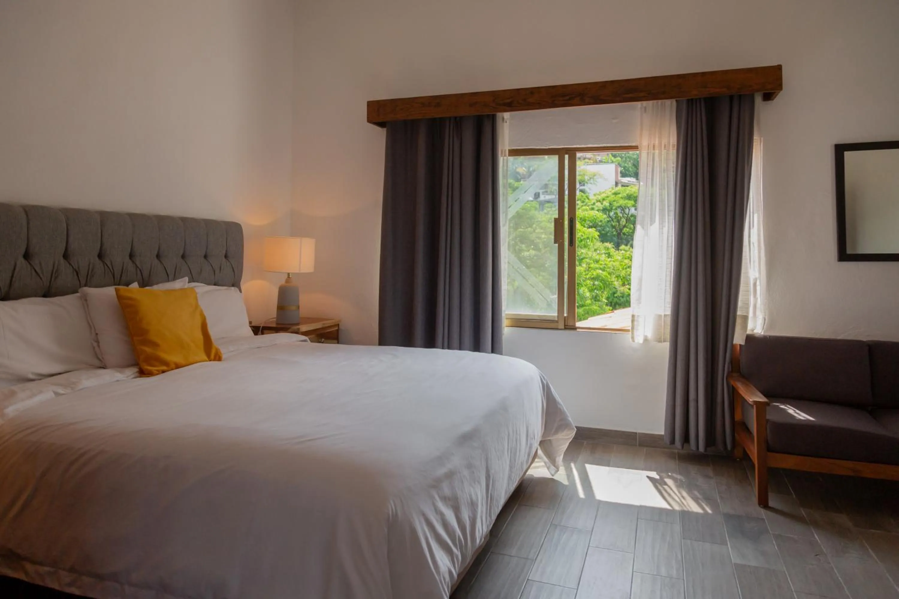 Bedroom, Bed in Hotel Amaca Puerto Vallarta - Adults Only