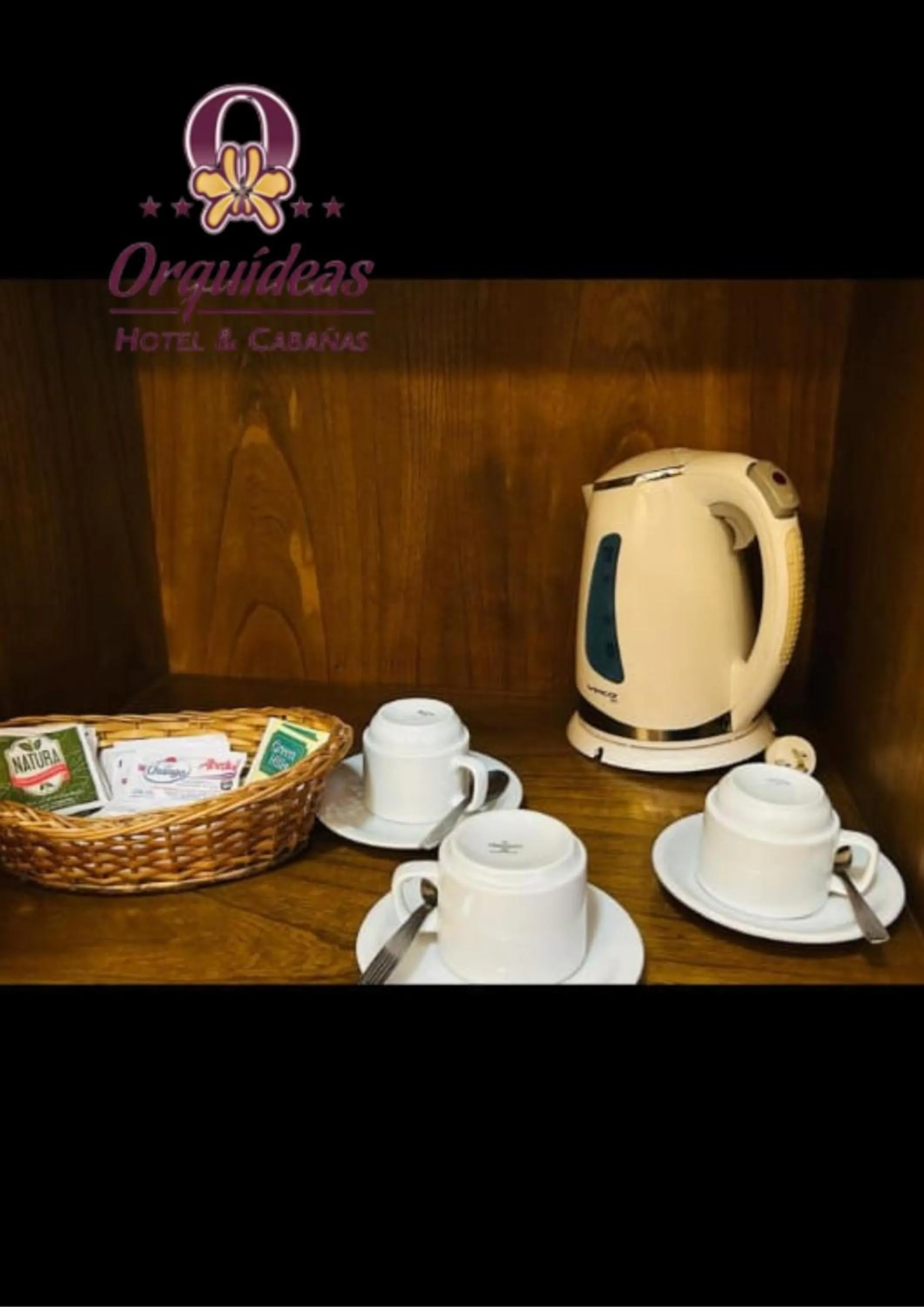 Coffee/tea facilities in Orquideas Hotel & Cabañas