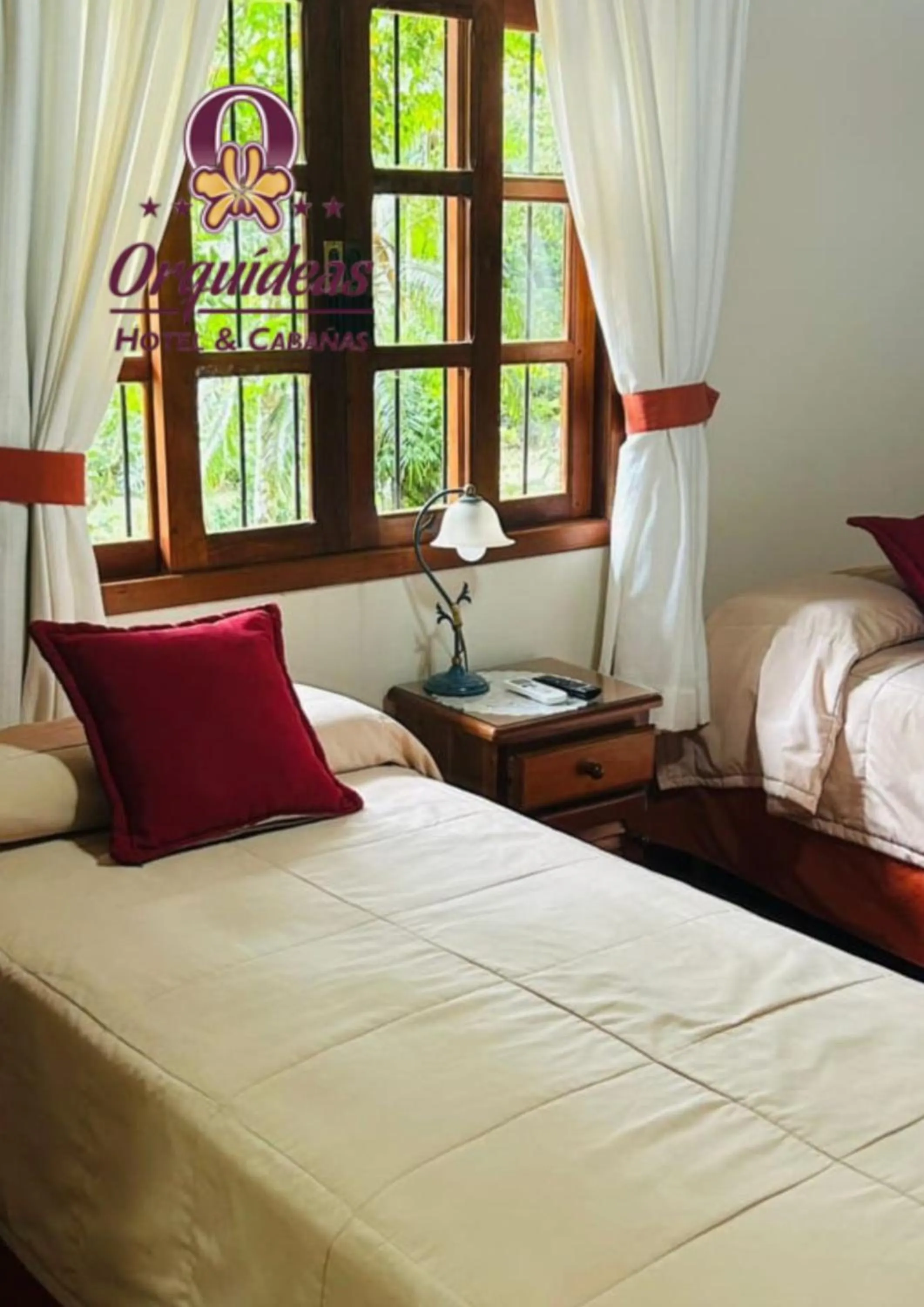 Bedroom, Bed in Orquideas Hotel & Cabañas