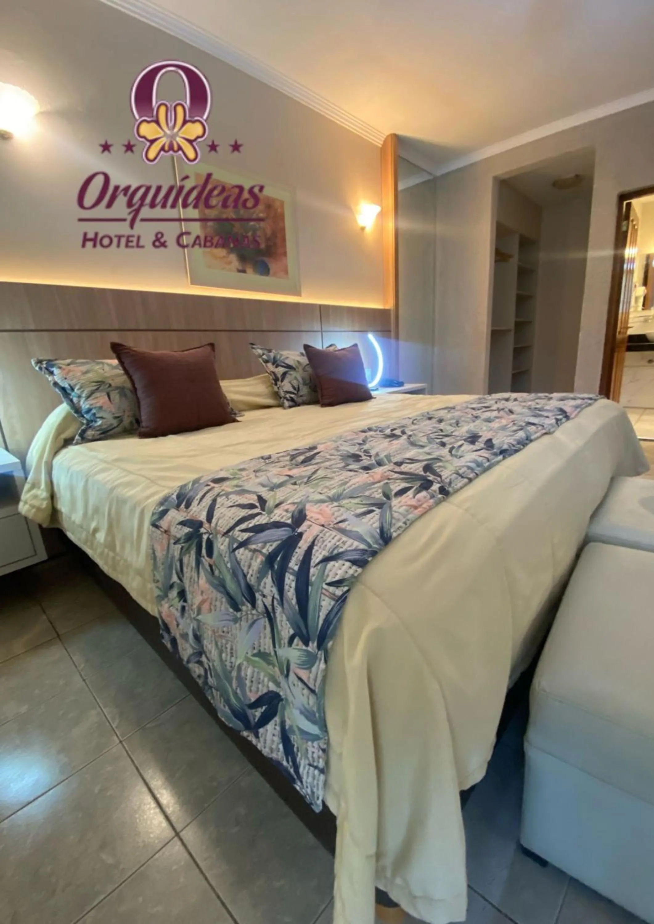 Bedroom, Bed in Orquideas Hotel & Cabañas