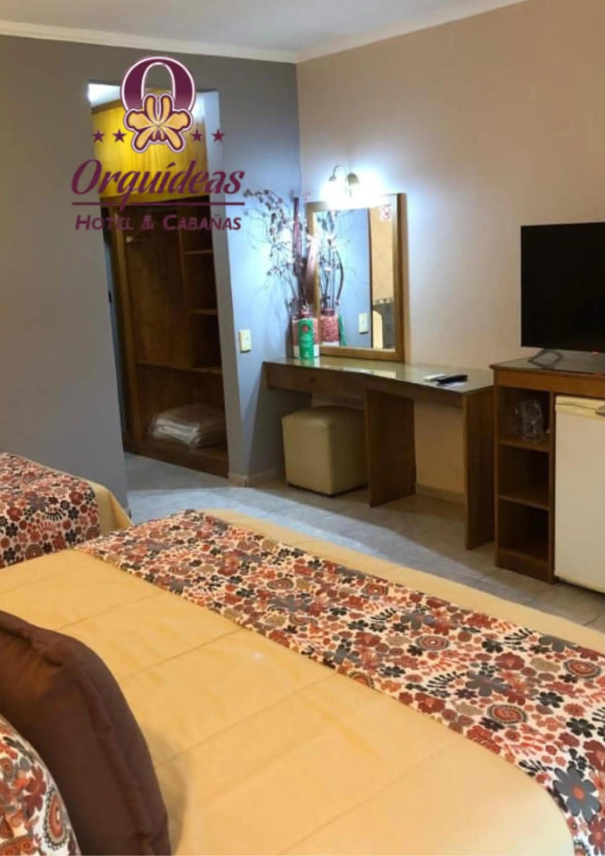 Photo of the whole room, Bed in Orquideas Hotel & Cabañas