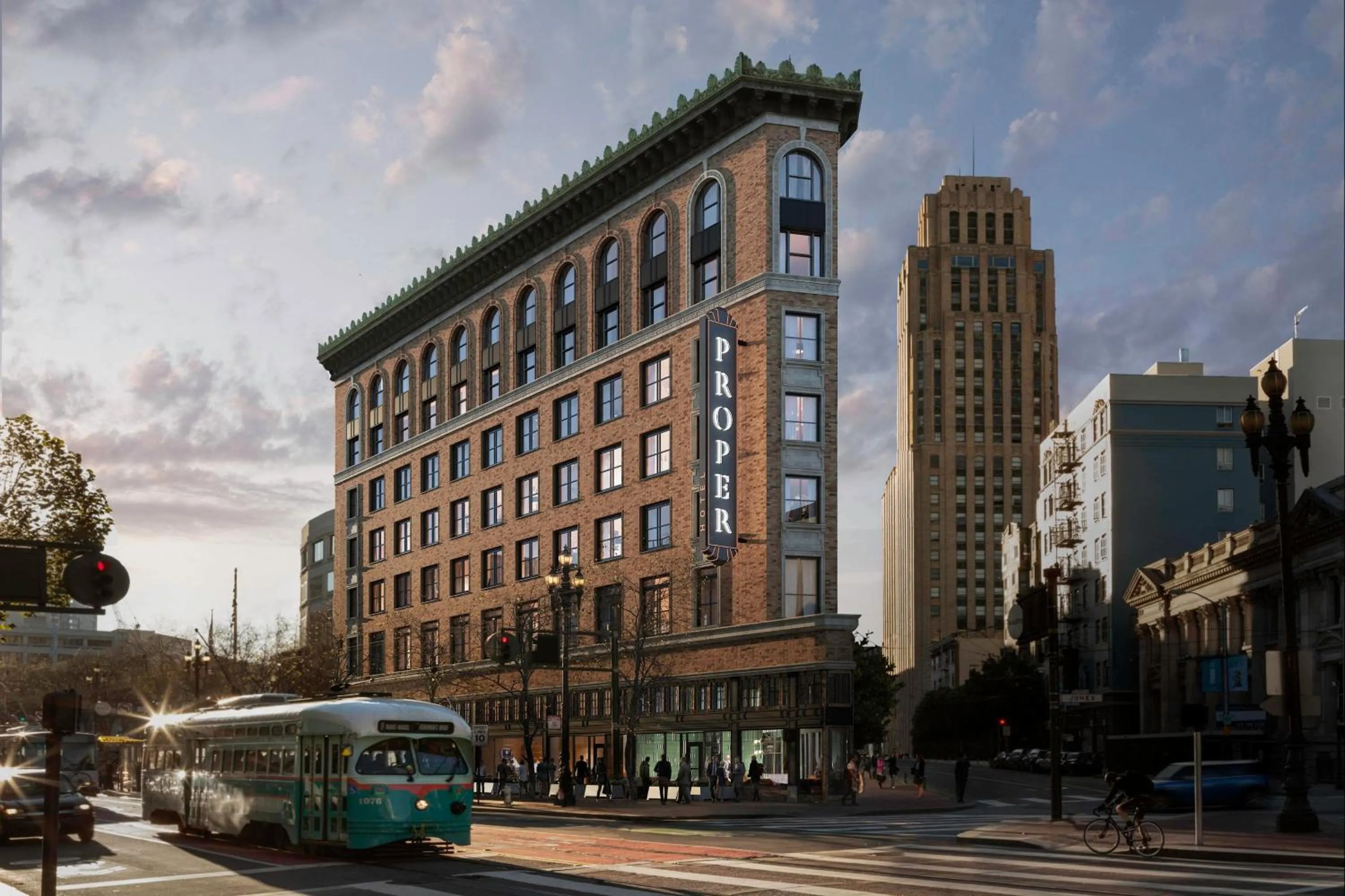 Property building in San Francisco Proper Hotel, a Member of Design Hotels