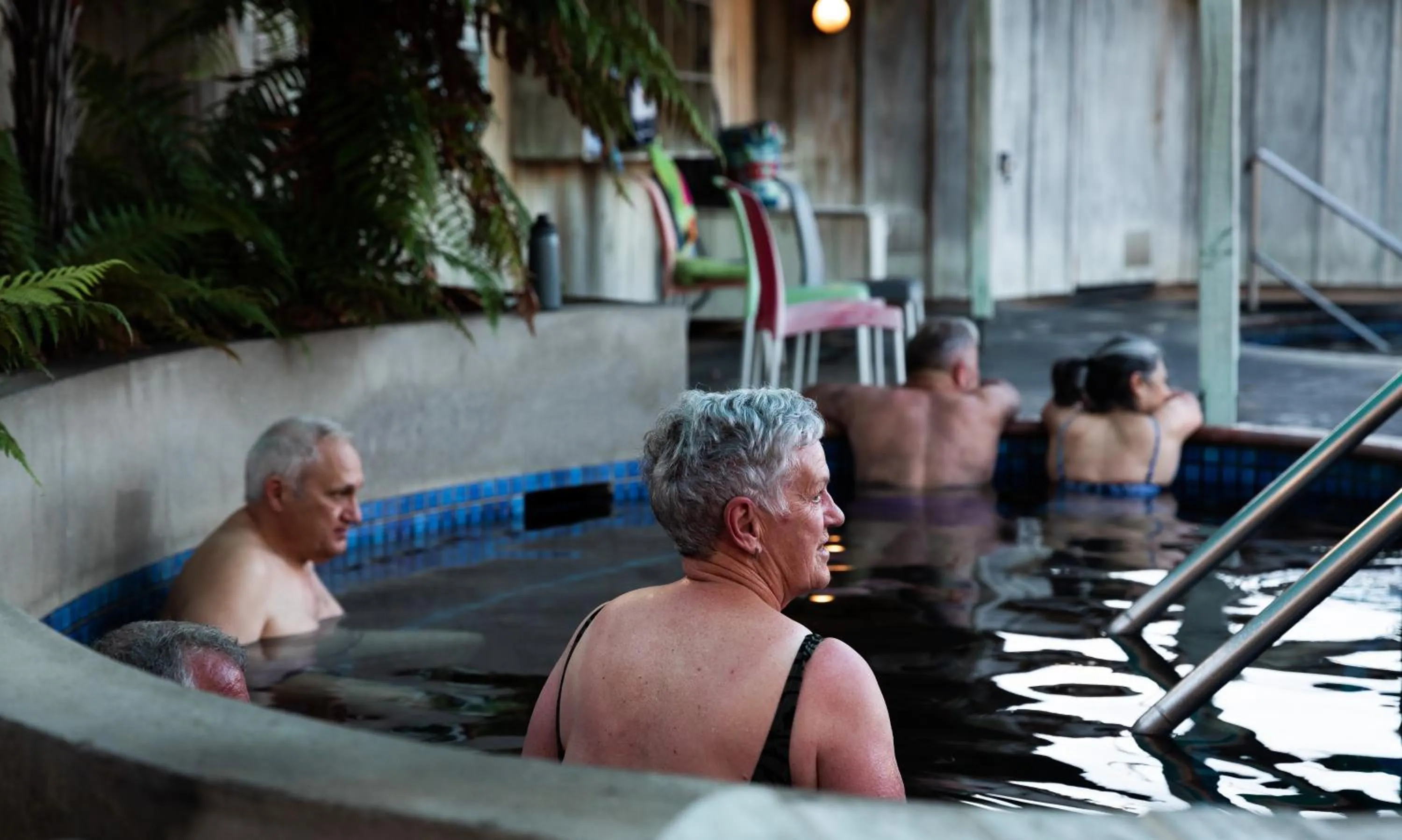 Hot Tub in Athenree Hot Springs & Holiday Park