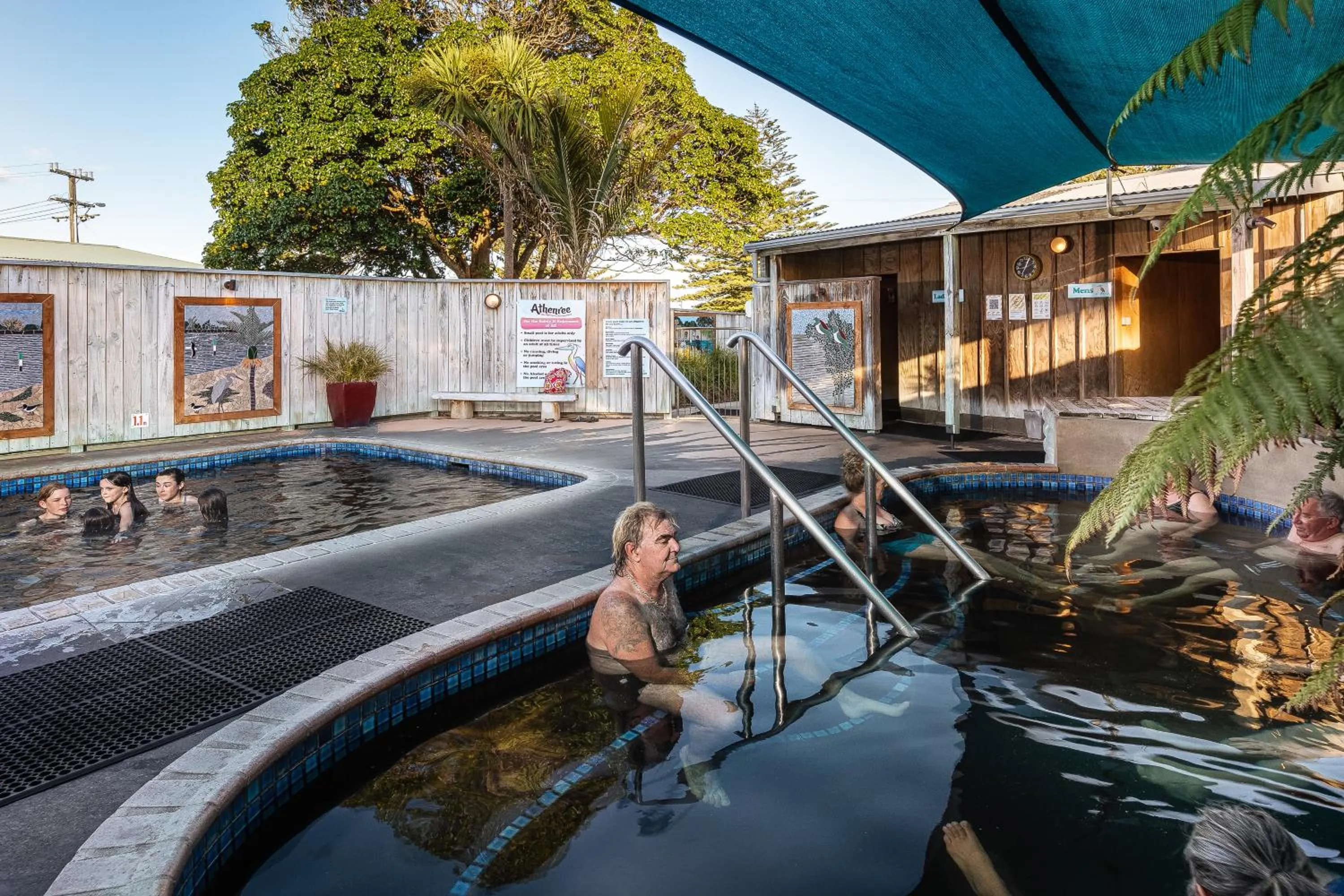 Hot Tub in Athenree Hot Springs & Holiday Park