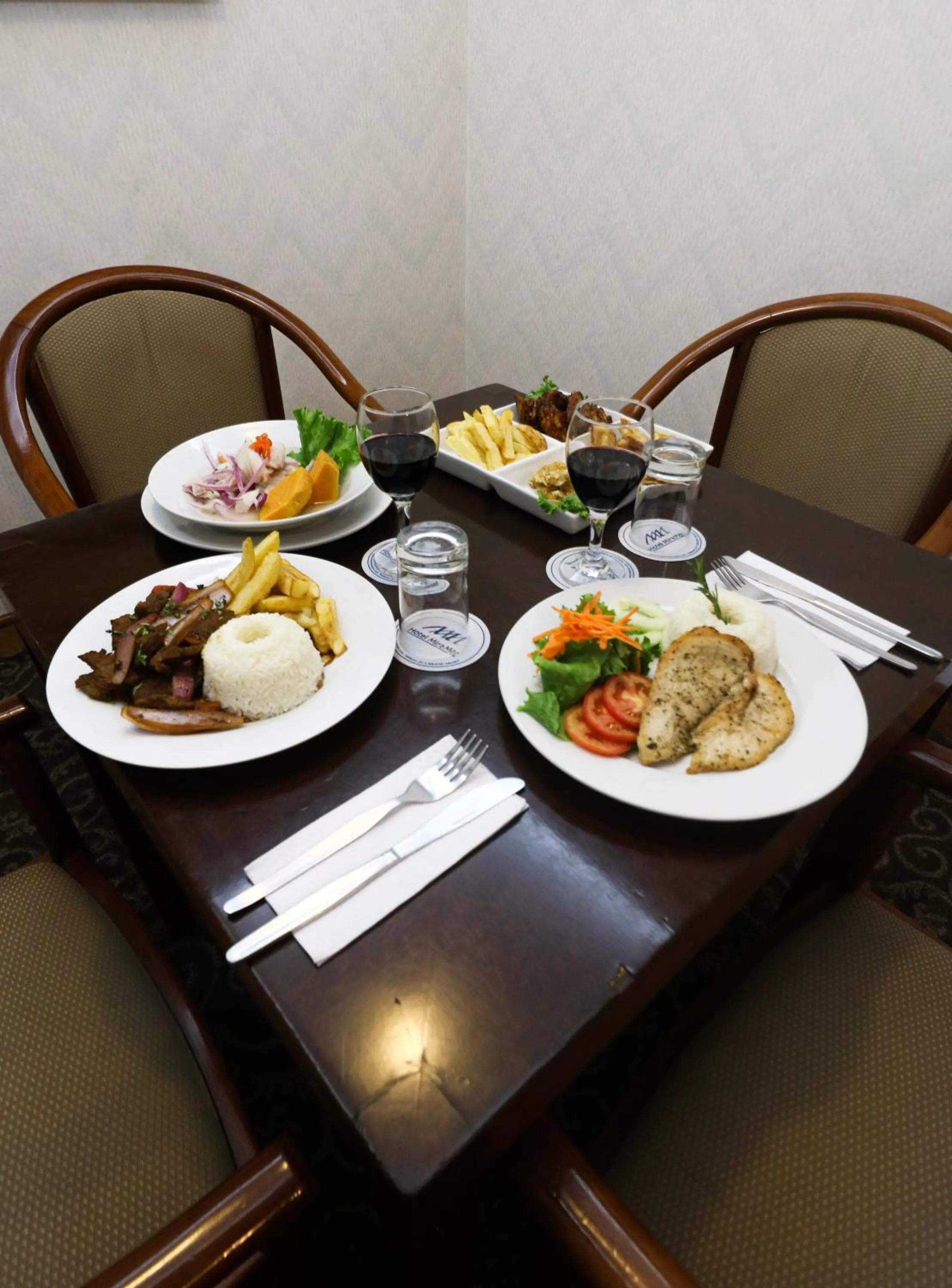 Dinner in Hotel Miramar