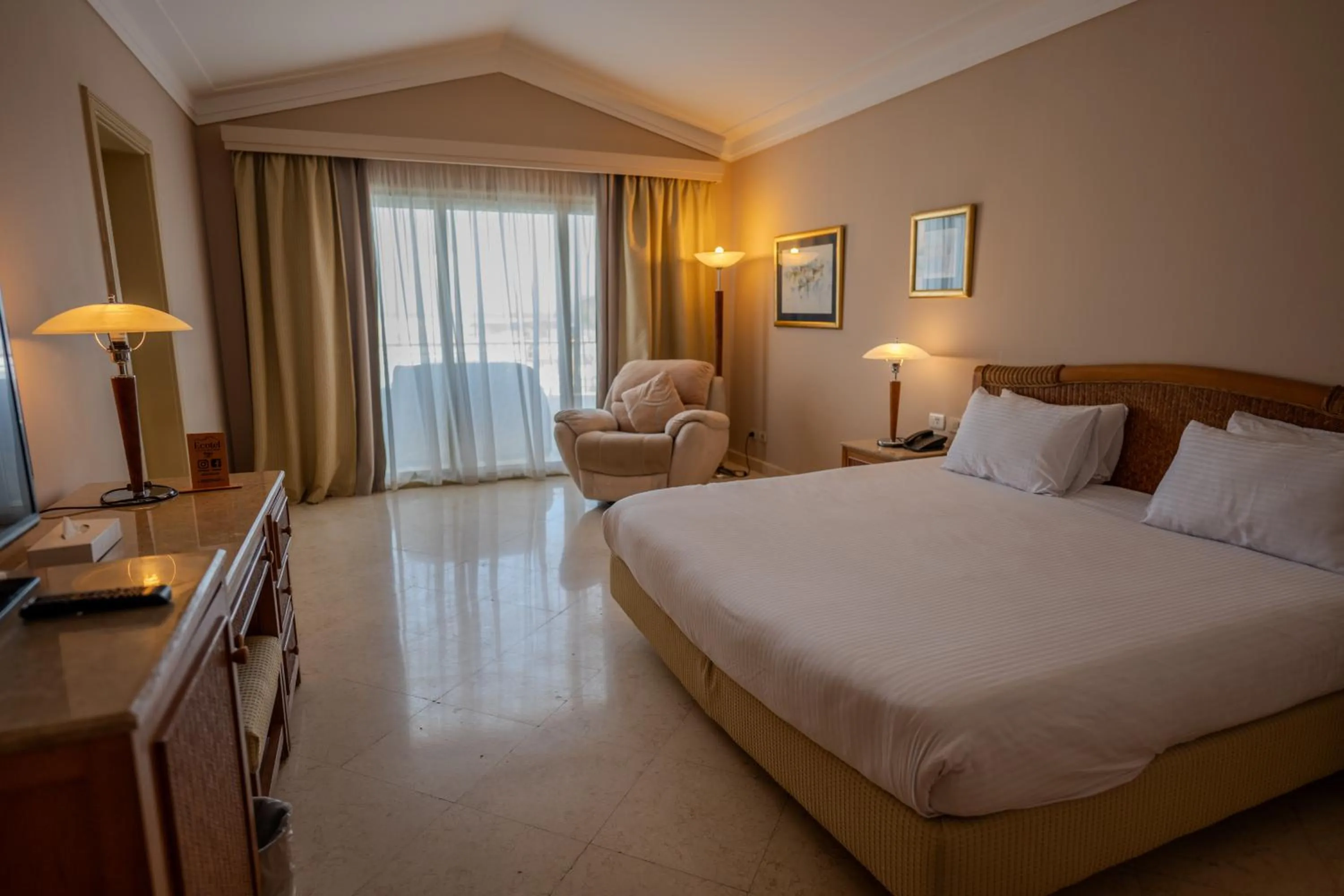 Bedroom, Bed in Ecotel Dahab Bay View Resort