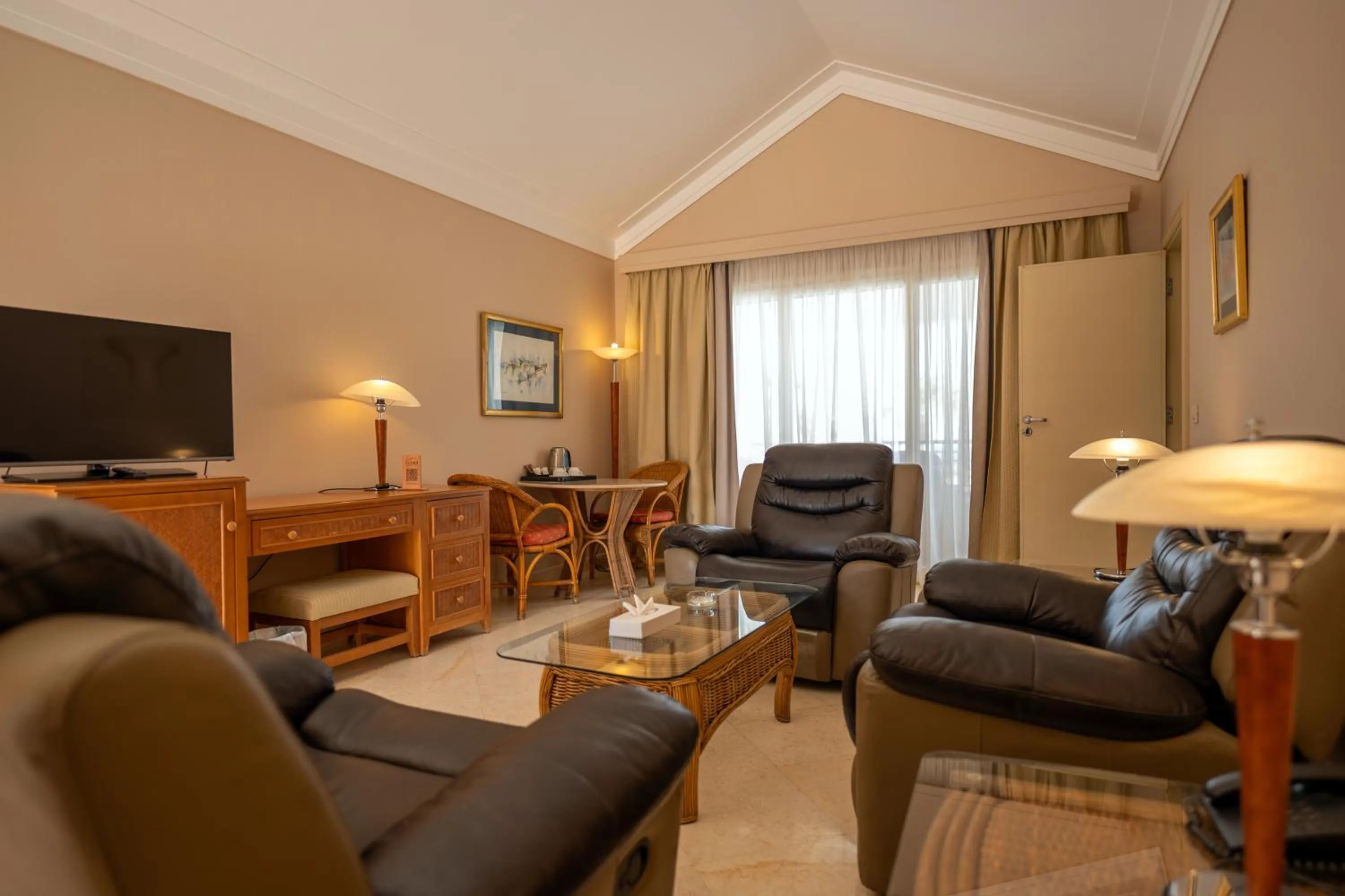 Living room in Ecotel Dahab Bay View Resort