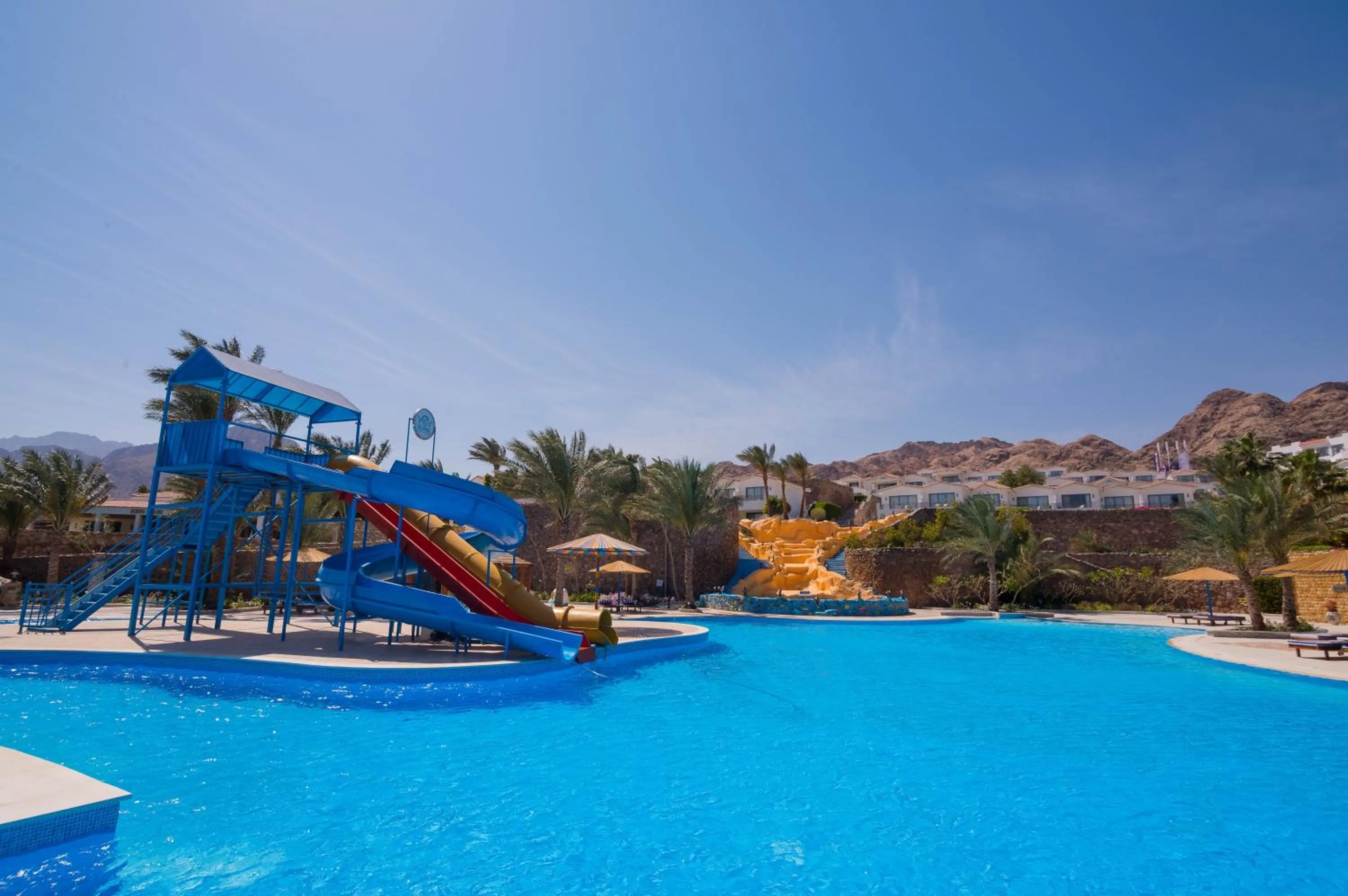 Aqua park in Ecotel Dahab Bay View Resort