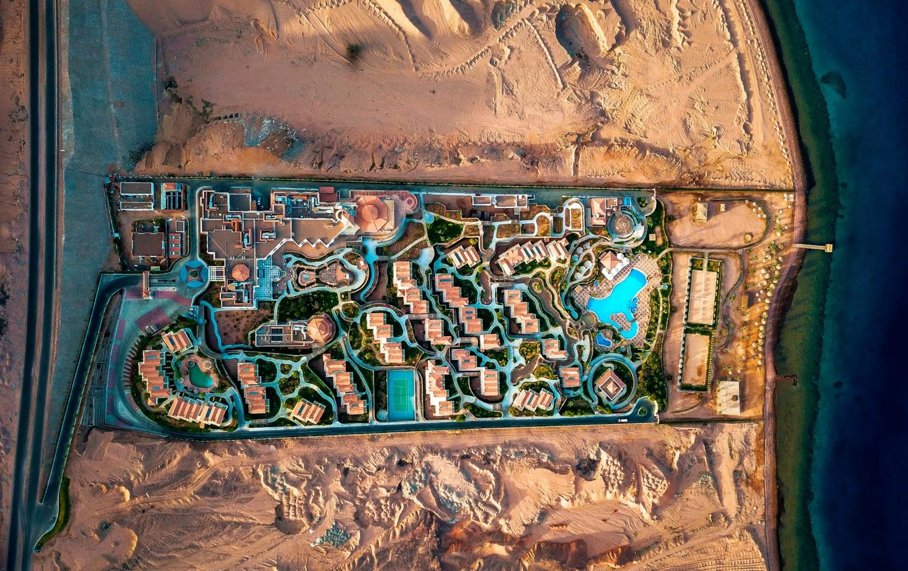 City view in Ecotel Dahab Bay View Resort