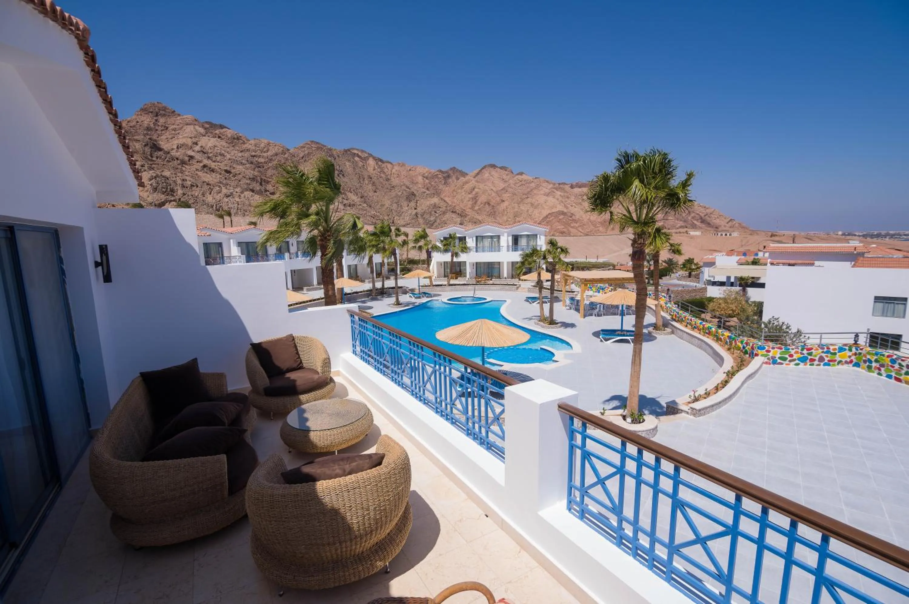 Swimming pool in Ecotel Dahab Bay View Resort