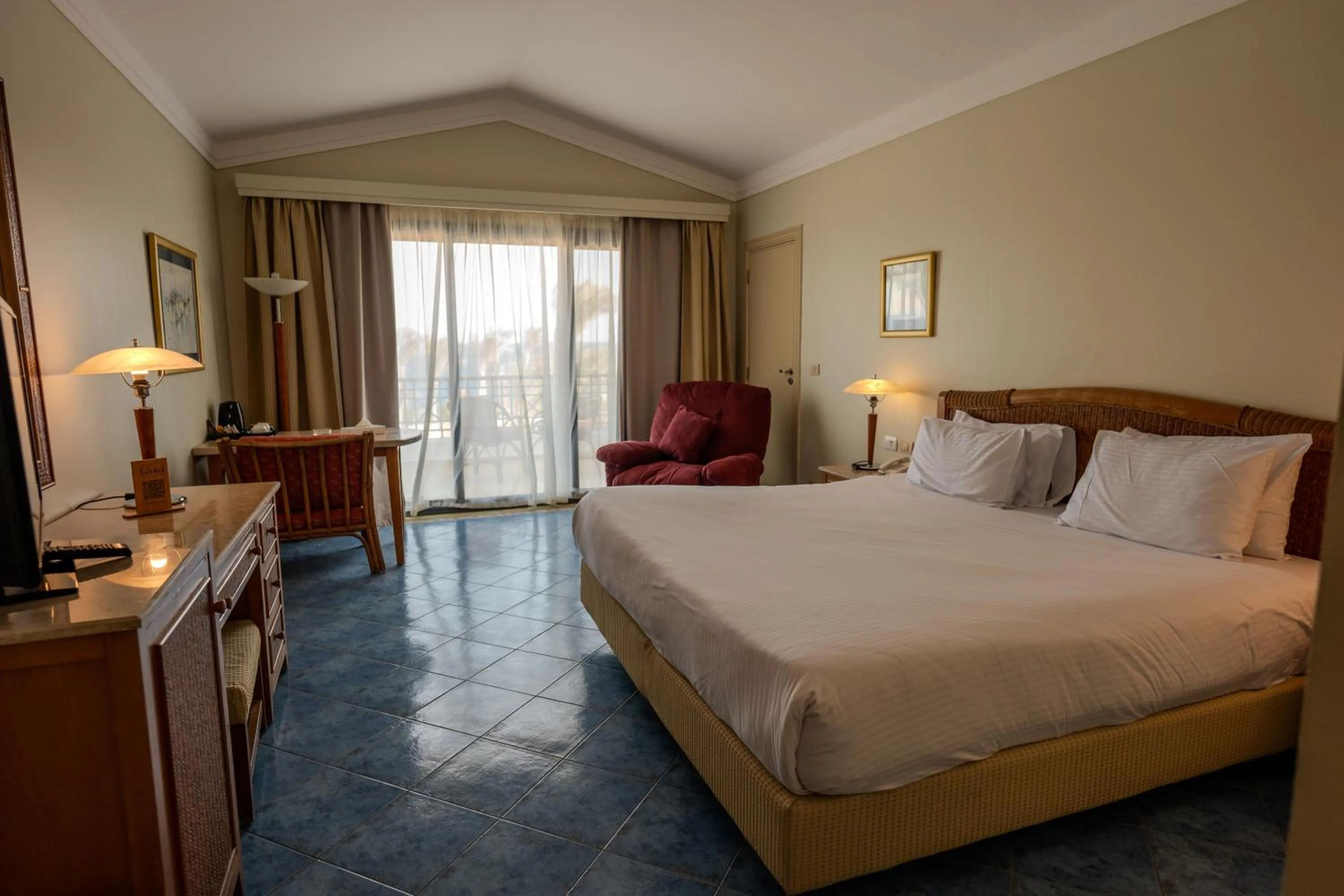 Bedroom, Bed in Ecotel Dahab Bay View Resort