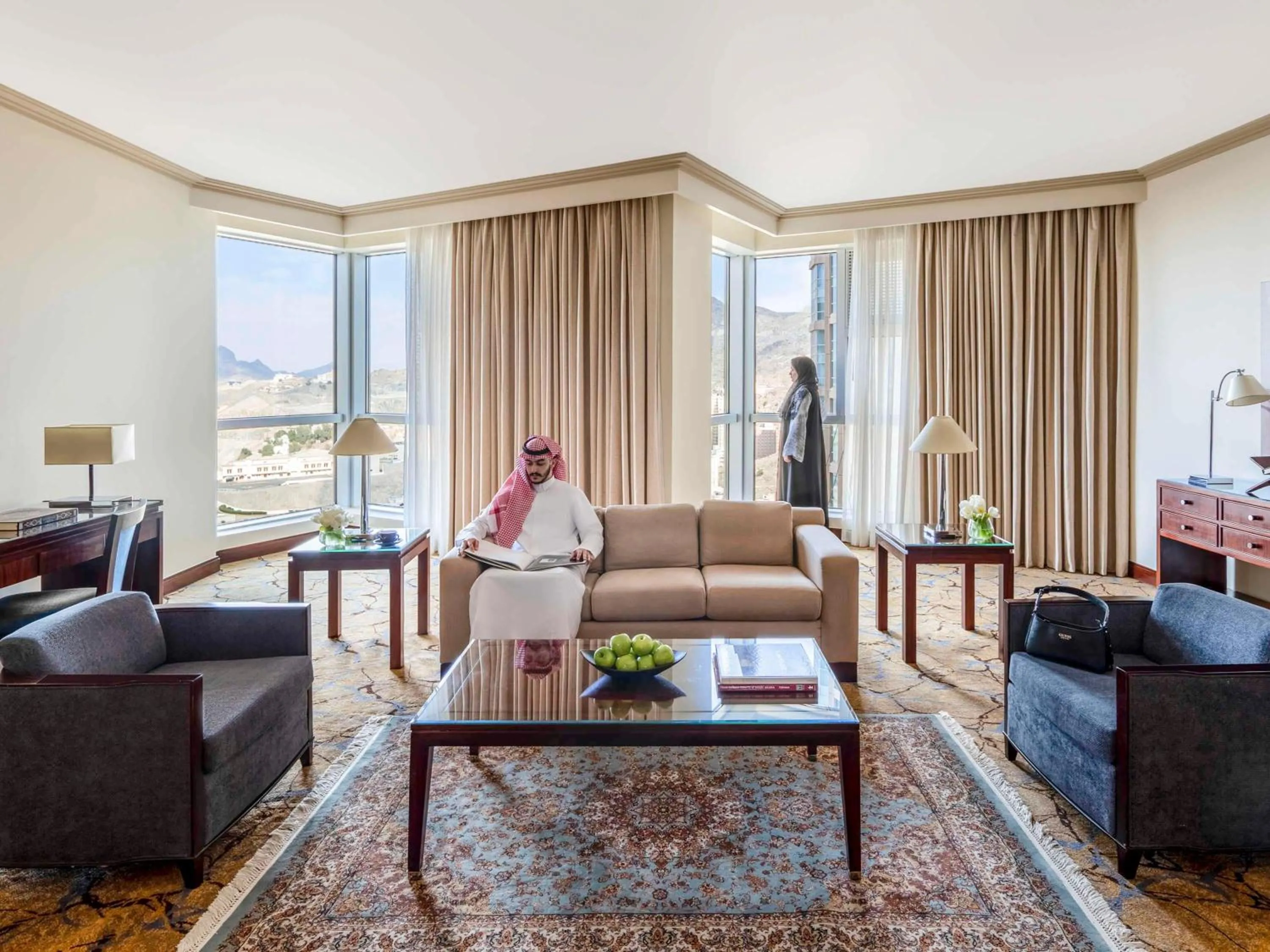 Royal Suite with City View in Movenpick Makkah Hajar Tower