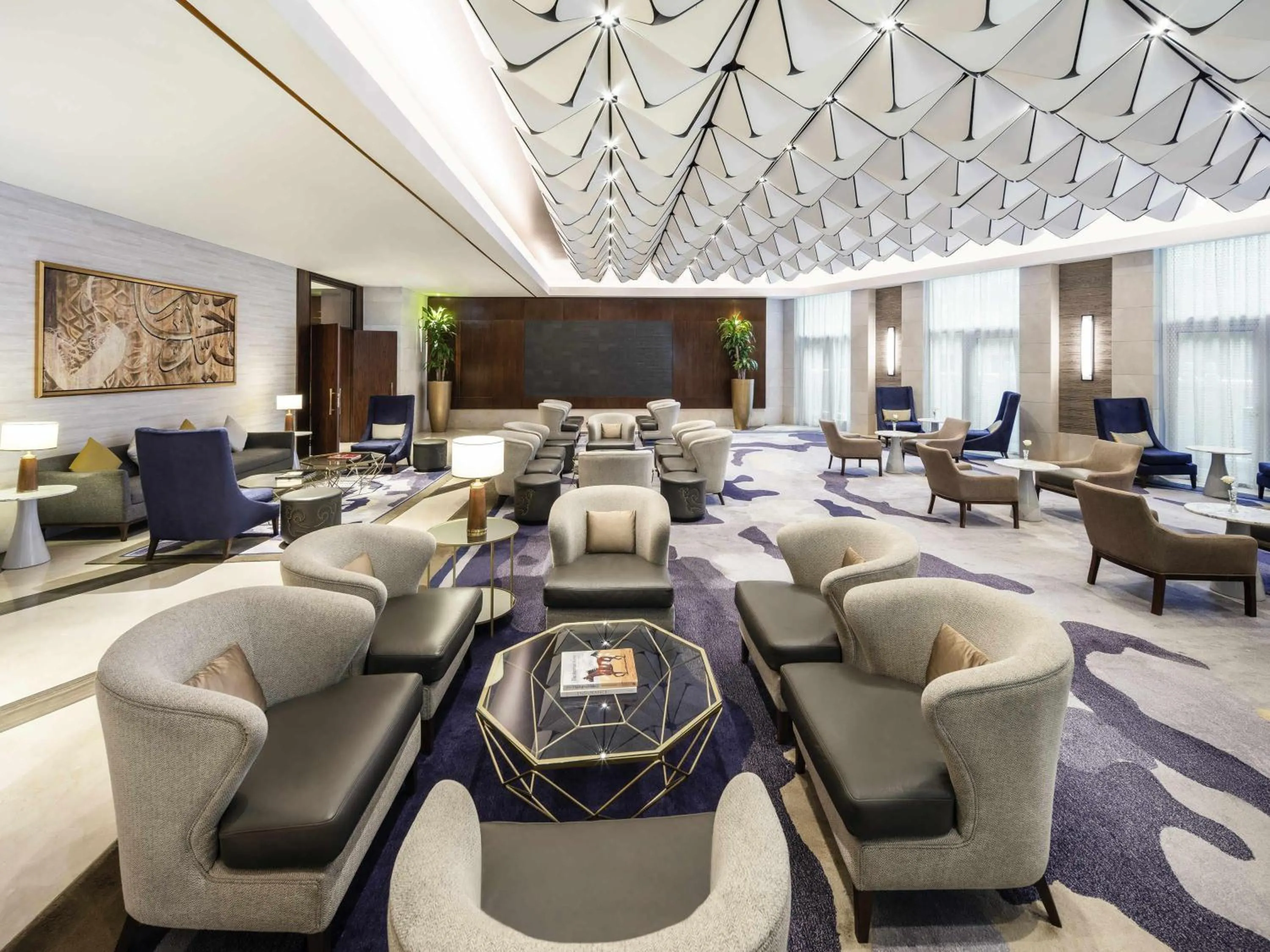 Lounge or bar in Movenpick Hotel & Residences Hajar Tower Makkah