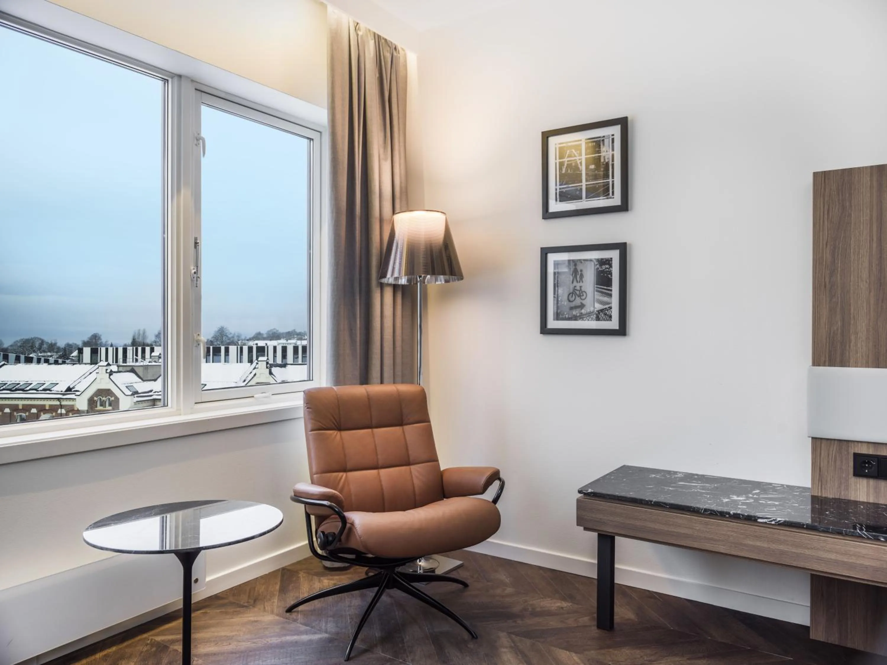 Seating area in Radisson Blu Hotel Nydalen, Oslo