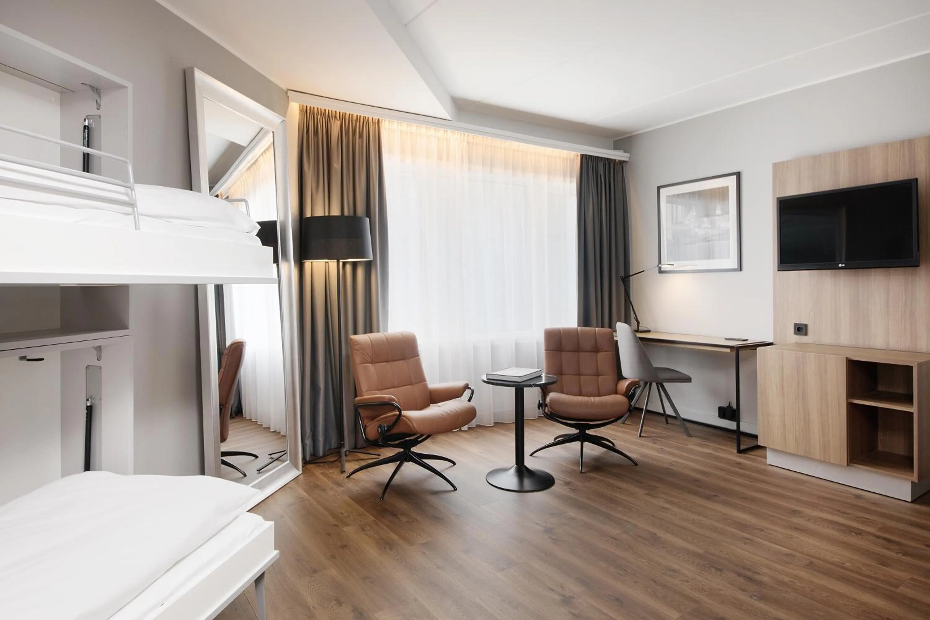 Seating area in Radisson Blu Hotel Nydalen, Oslo