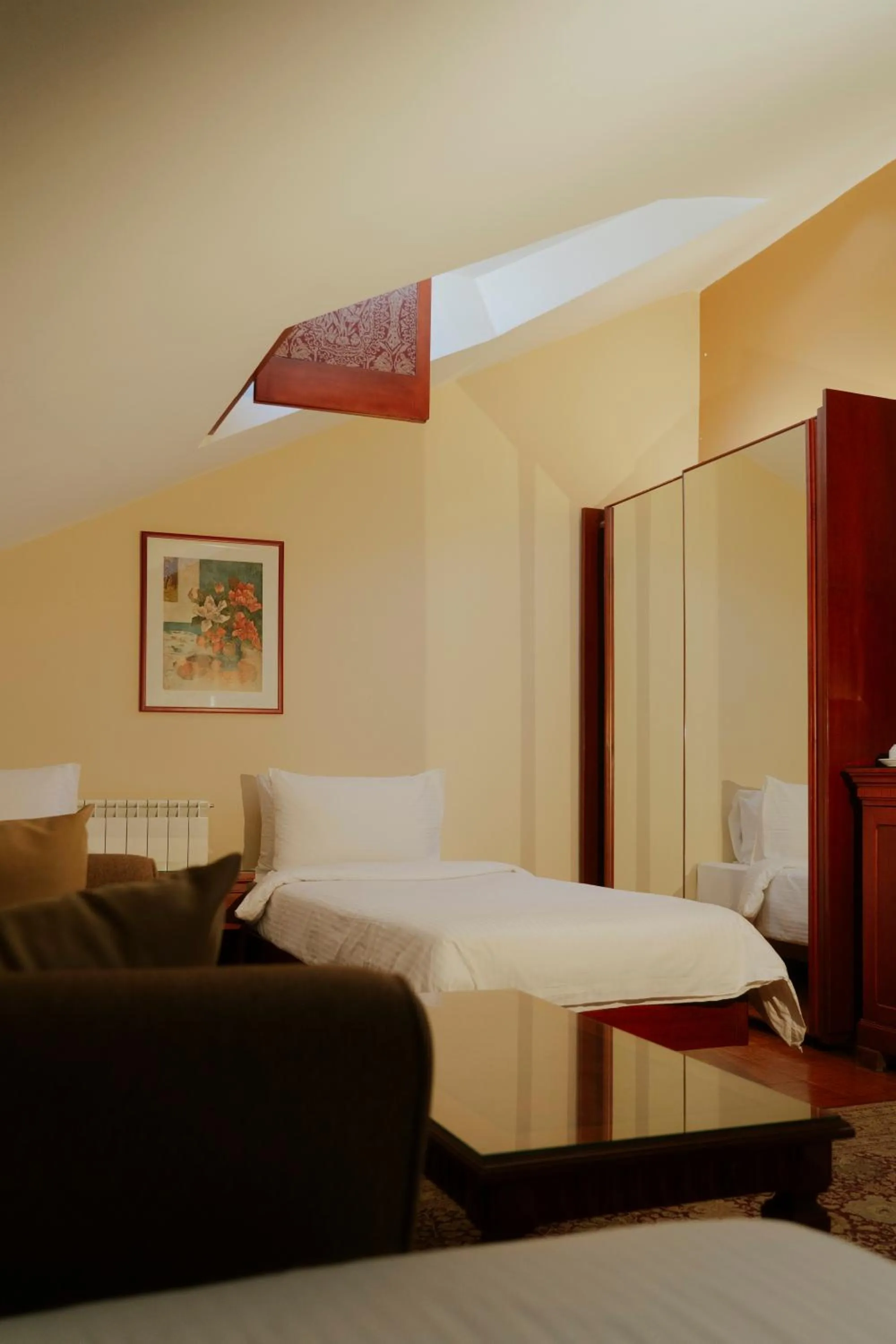 Bed in Le Cedrus Hotel