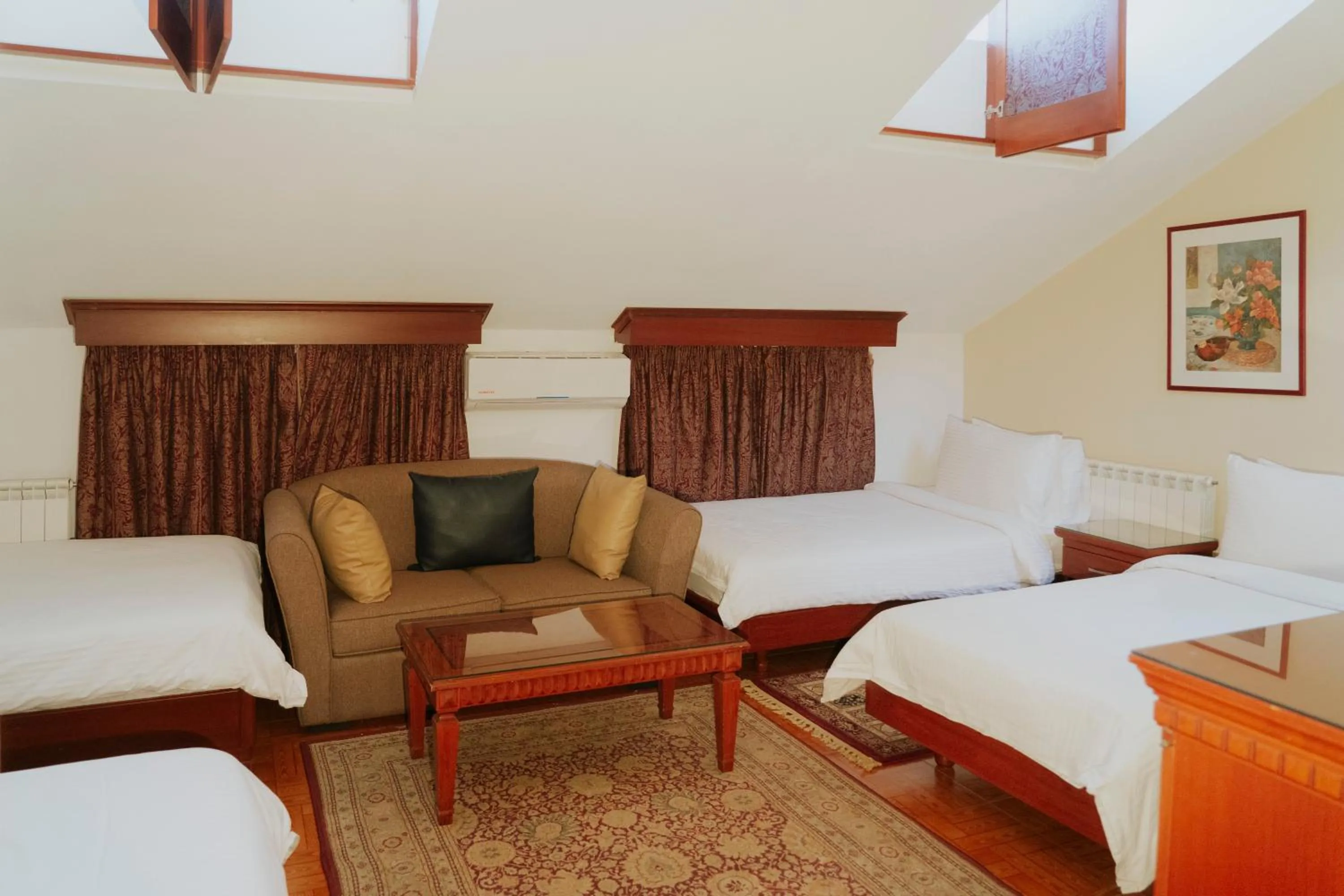 Bed in Le Cedrus Hotel