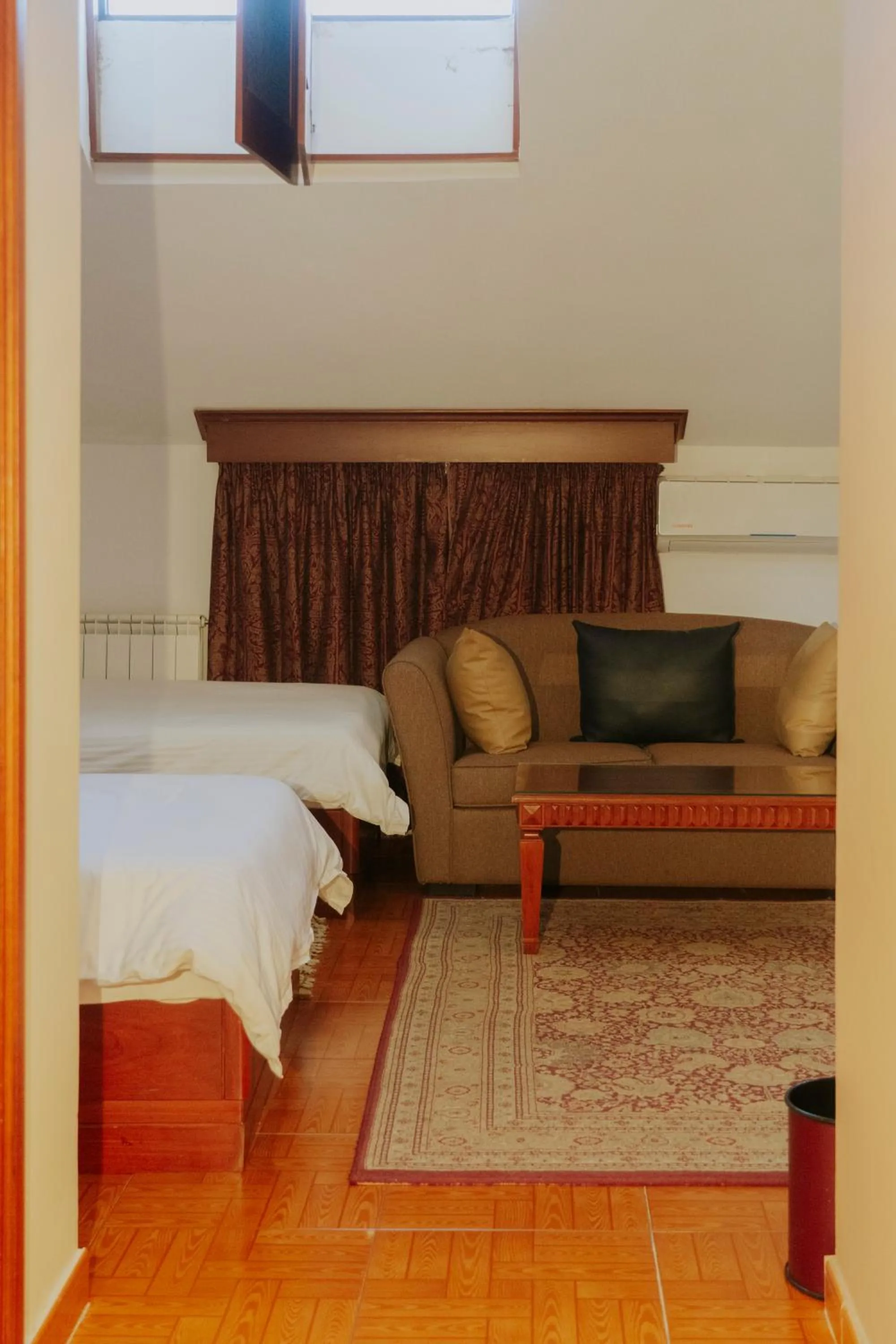 Bed in Le Cedrus Hotel