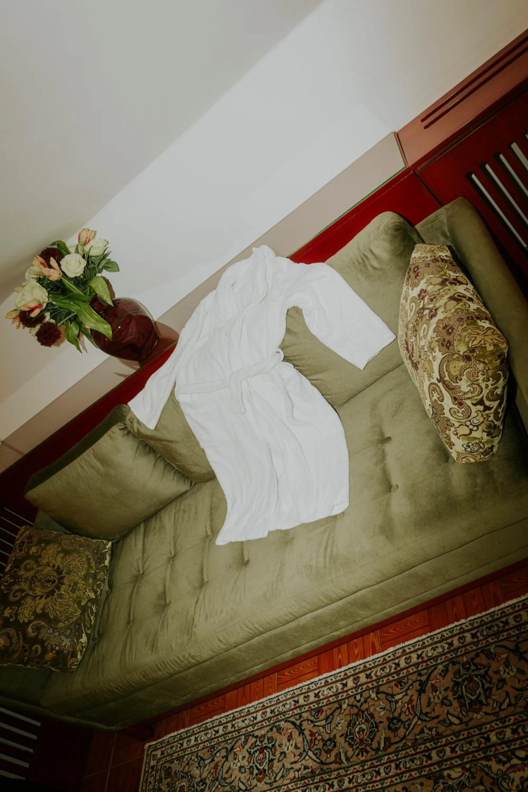 Decorative detail, Bed in Le Cedrus Hotel