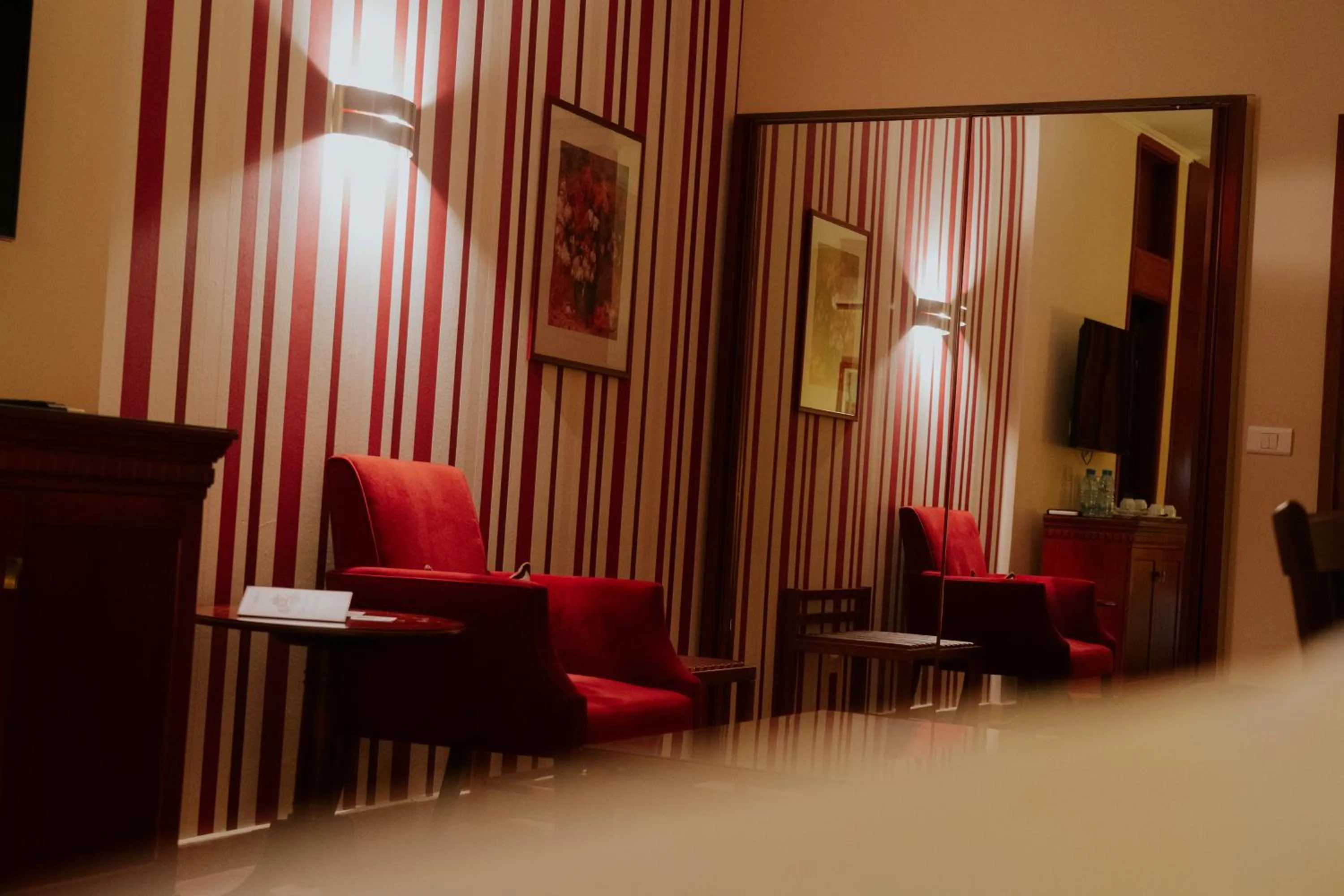 Decorative detail in Le Cedrus Hotel