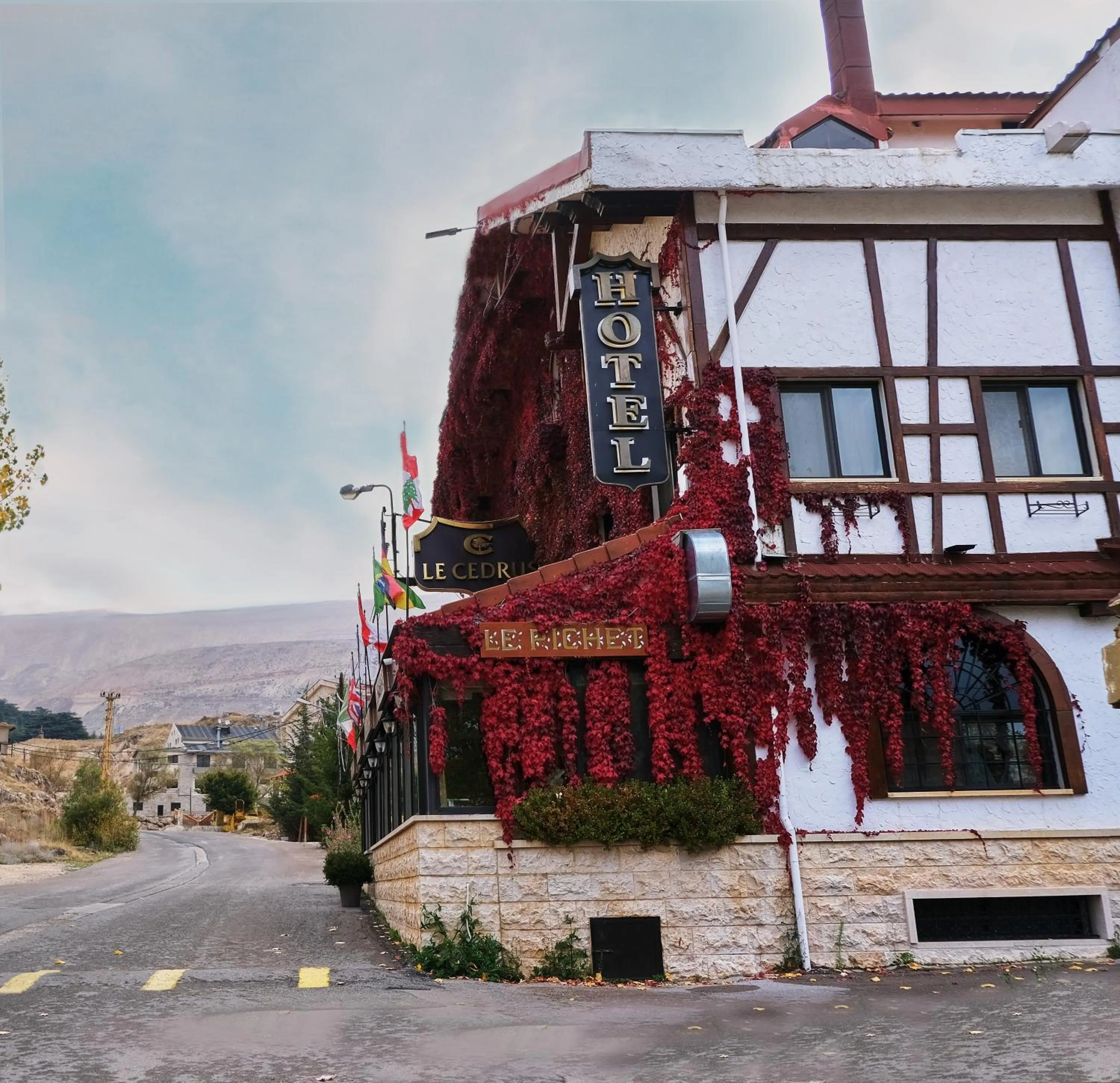 Property building in Le Cedrus Hotel