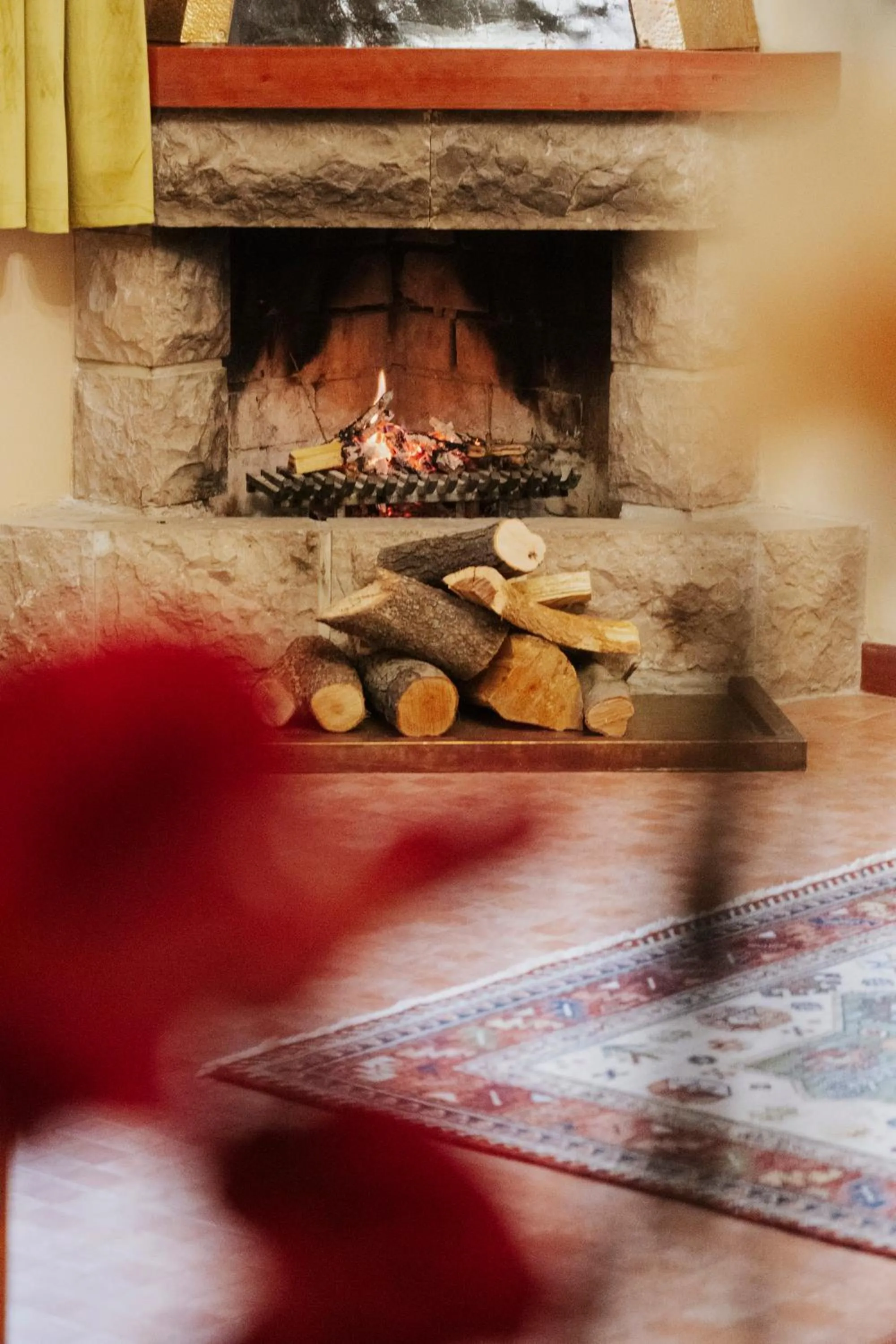 Decorative detail in Le Cedrus Hotel