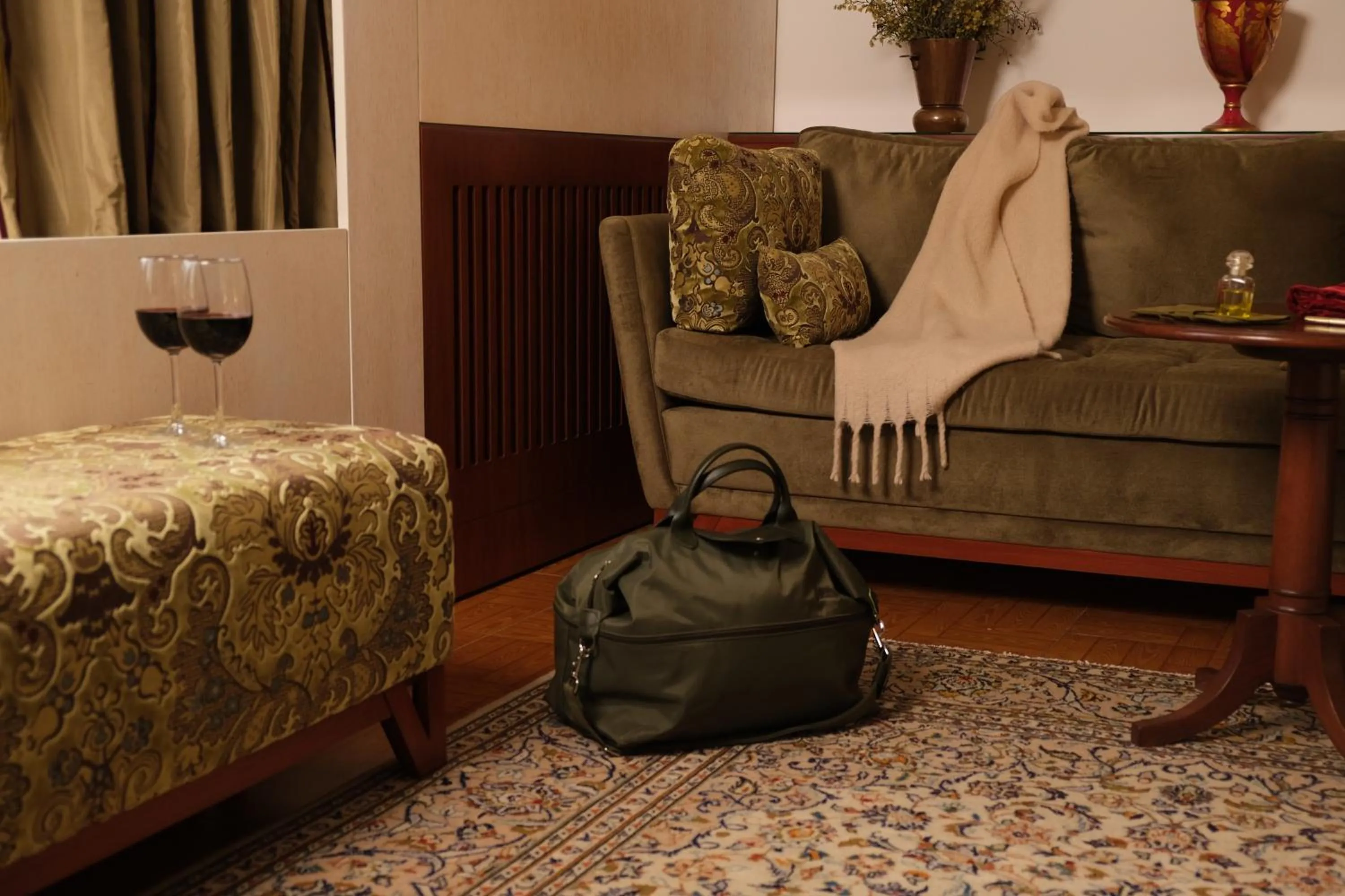 Living room in Le Cedrus Hotel