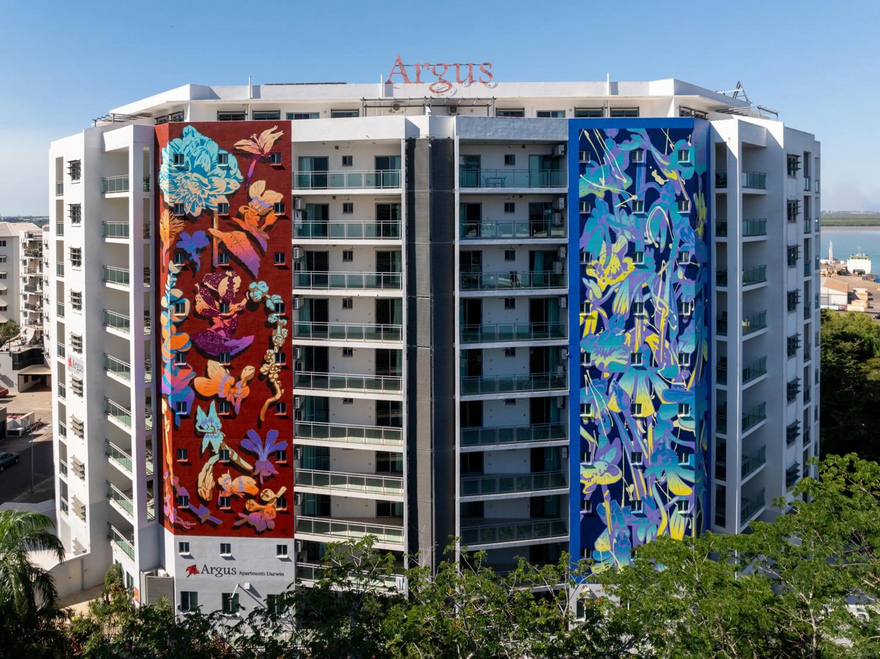 Property building in Argus Apartments Darwin