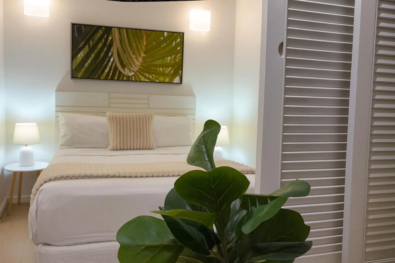 Bed in Blue Lagoon Resort