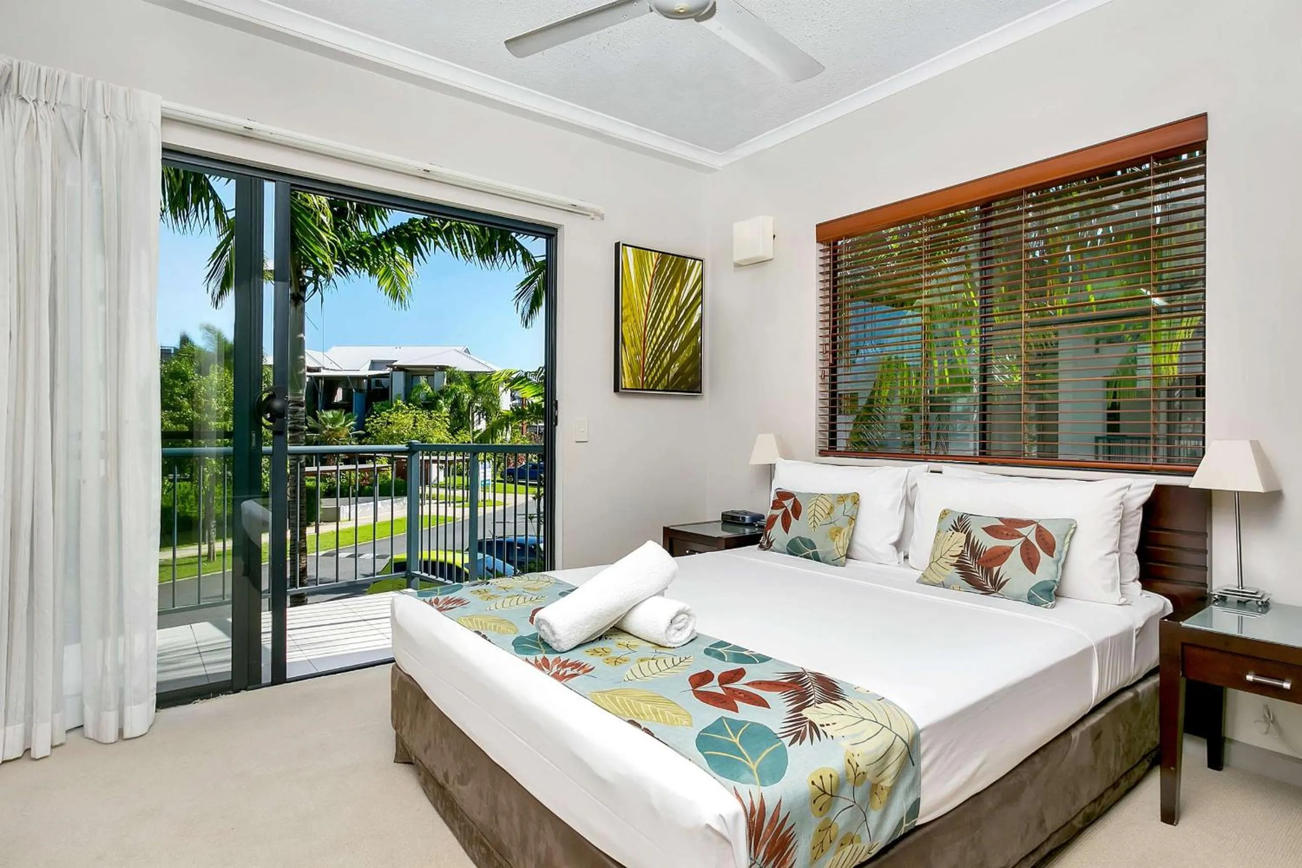 Bed in Blue Lagoon Resort