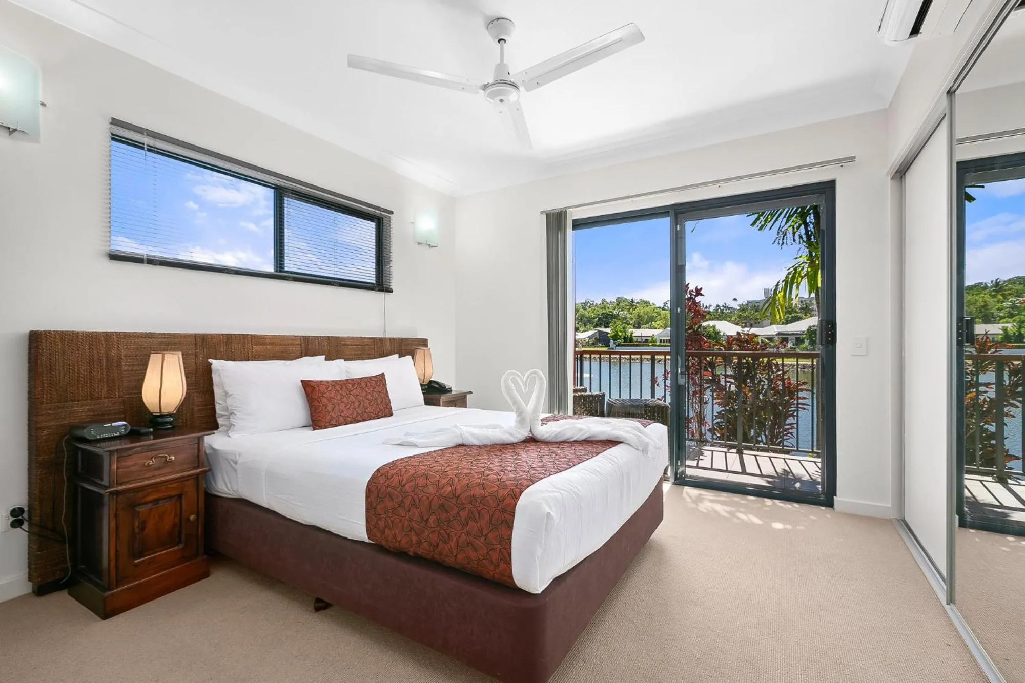 Bed in Blue Lagoon Resort