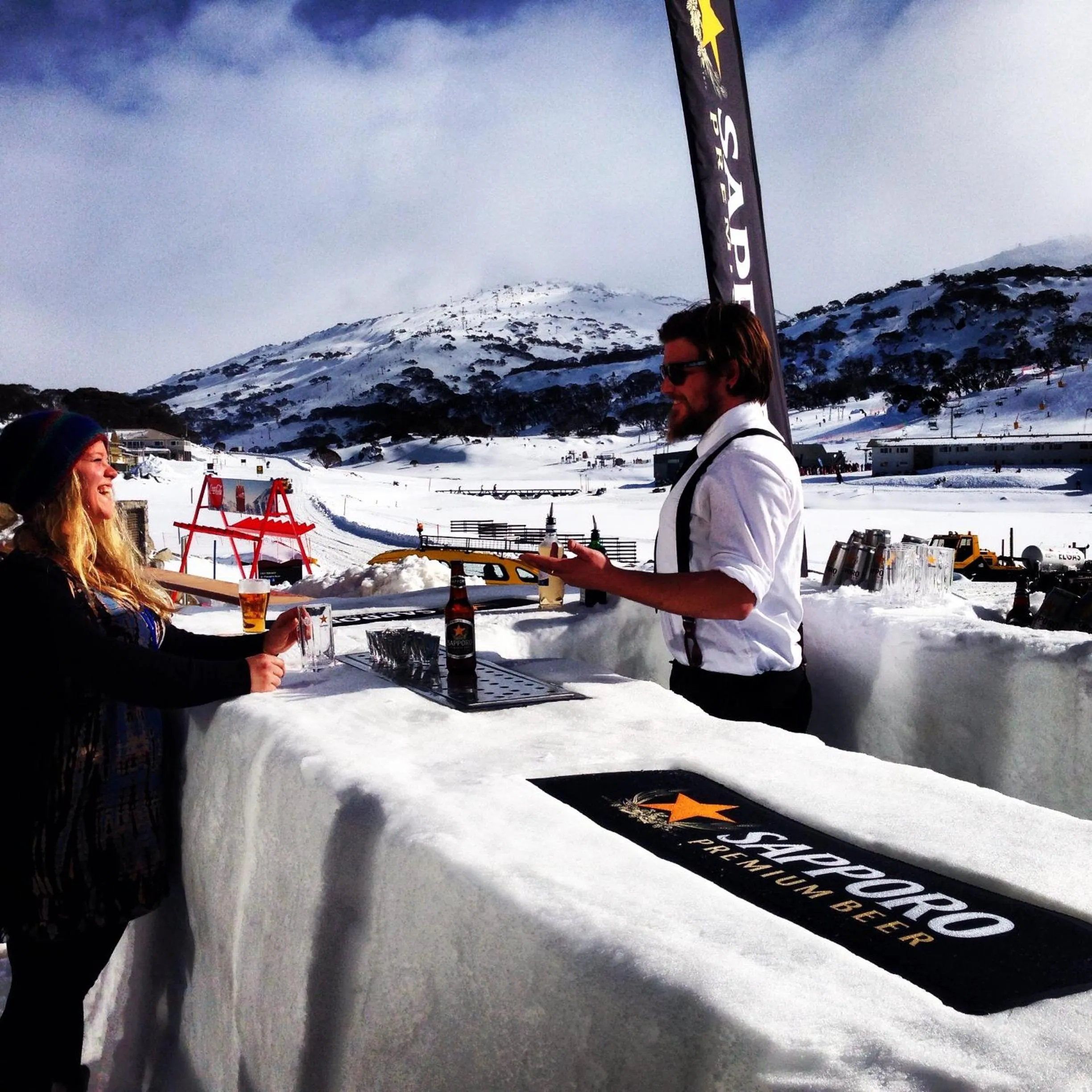 Night in The Man from Snowy River Hotel