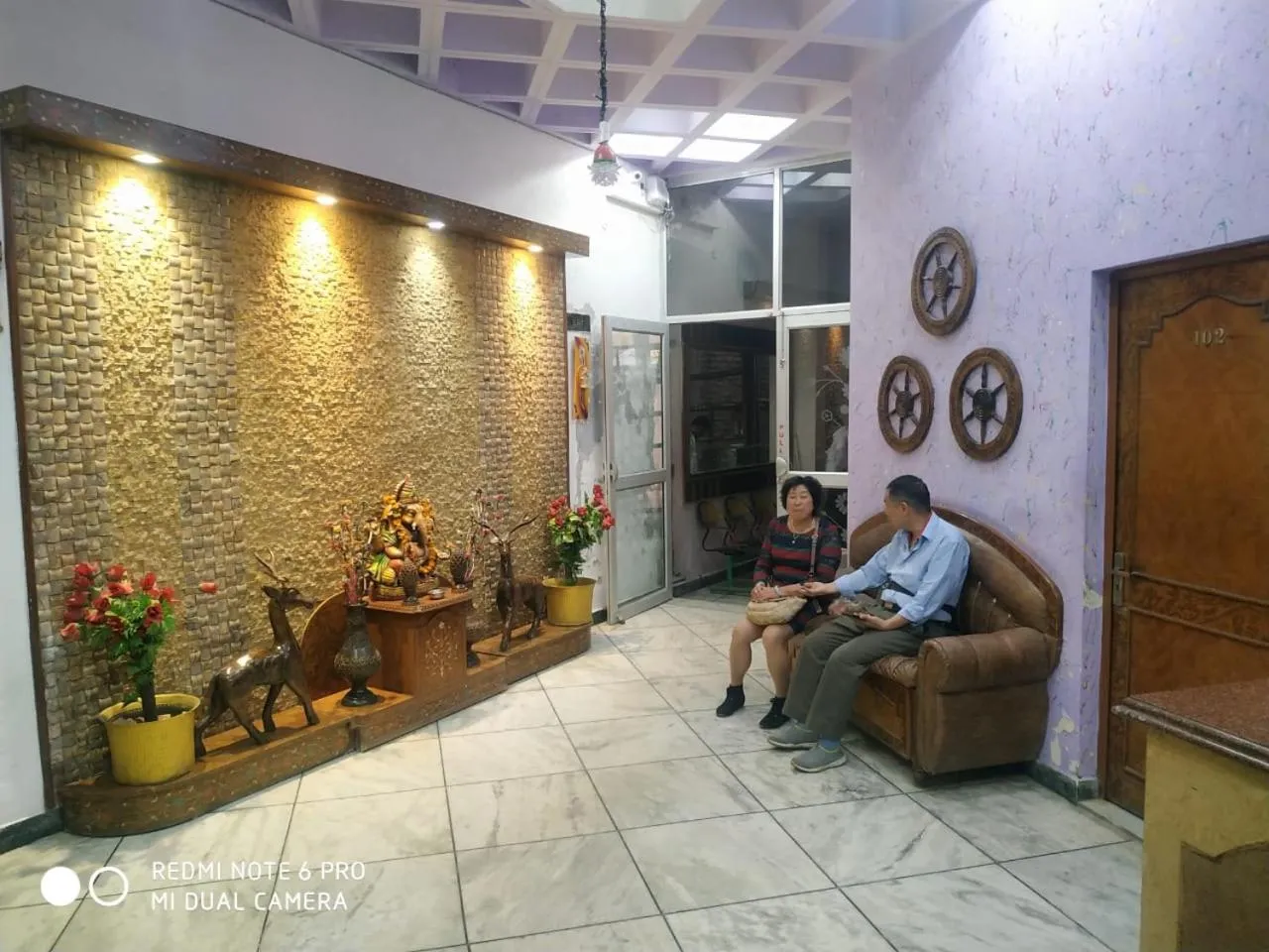 Lobby or reception in Hotel Taj Plaza, VIP Road, Agra